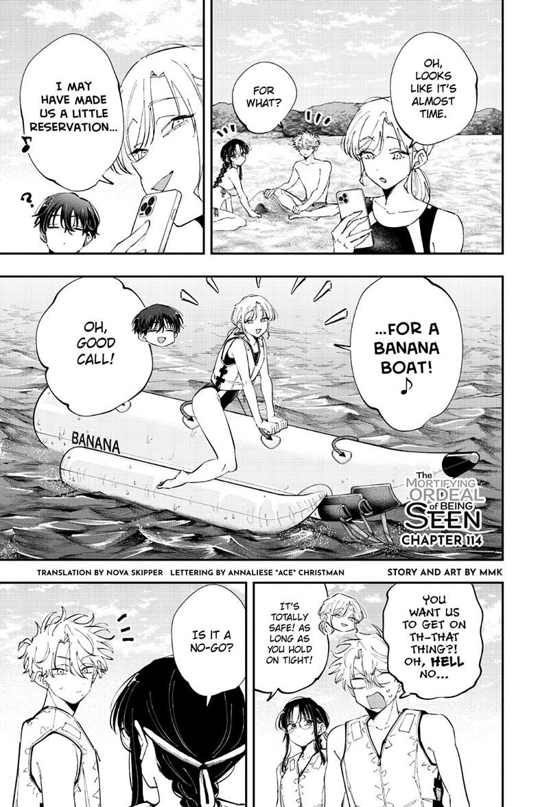 The Person Sitting Next to Me Looking at Me with Perverted Eyes Chapter 114 page 1 - Chapter 114