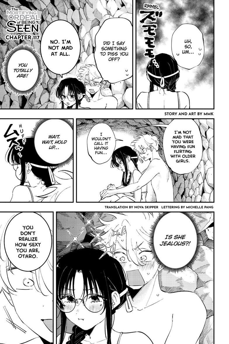 The Person Sitting Next to Me Looking at Me with Perverted Eyes Chapter 117 page 1 - Chapter 117