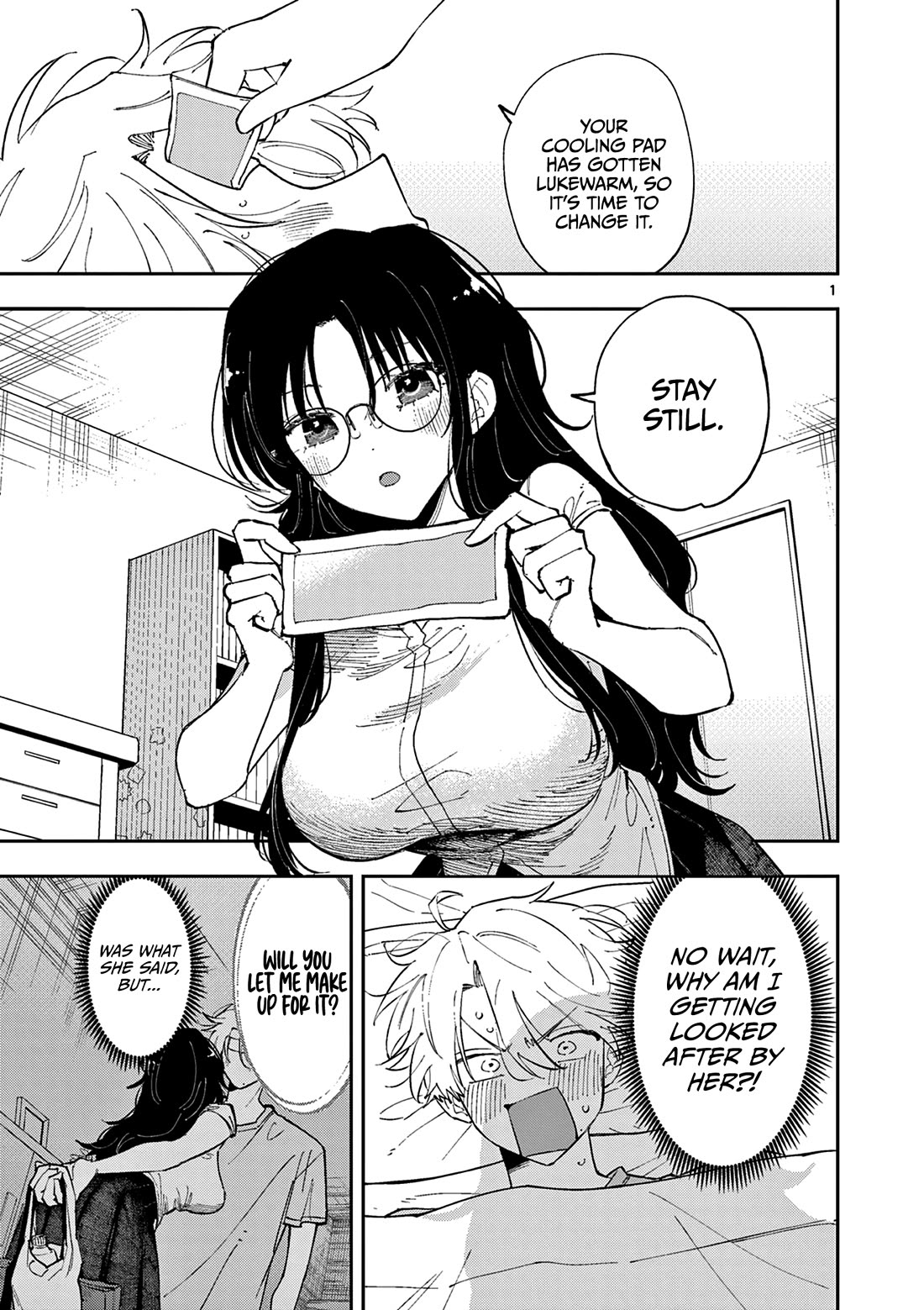 The Person Sitting Next to Me Looking at Me with Perverted Eyes Chapter 12 page 1 - Chapter 12: Making amends