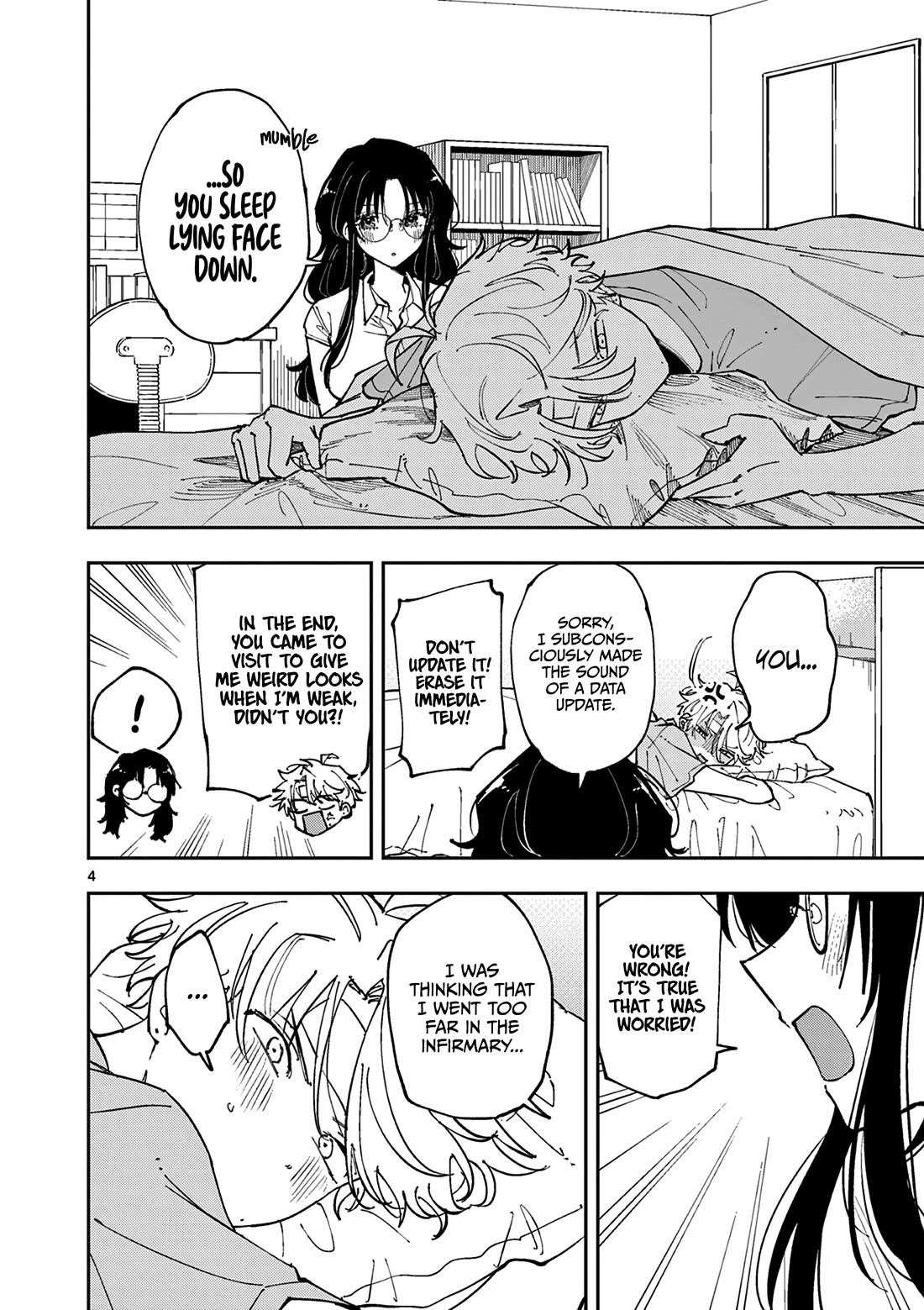 The Person Sitting Next to Me Looking at Me with Perverted Eyes Chapter 12 page 4 - Chapter 12: Making amends