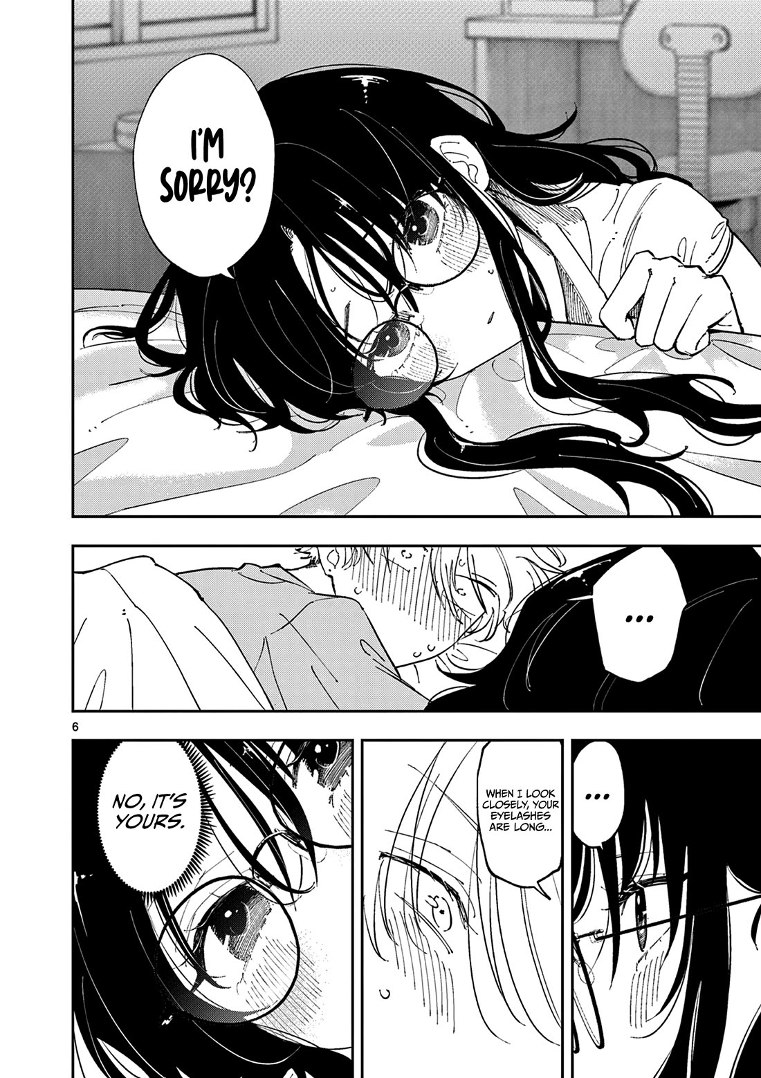 The Person Sitting Next to Me Looking at Me with Perverted Eyes Chapter 12 page 6 - Chapter 12: Making amends