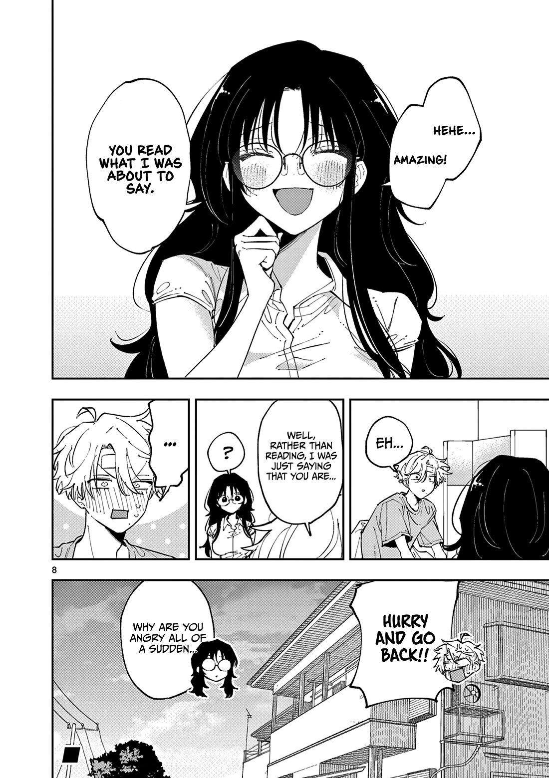 The Person Sitting Next to Me Looking at Me with Perverted Eyes Chapter 12 page 8 - Chapter 12: Making amends