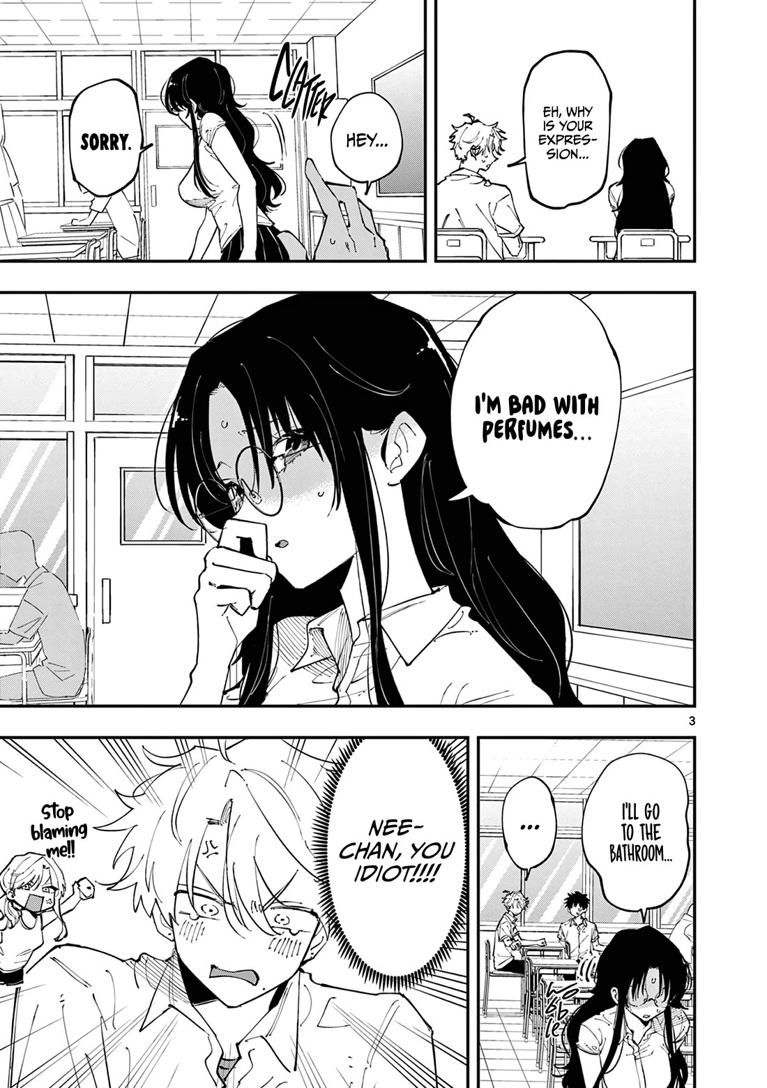 The Person Sitting Next to Me Looking at Me with Perverted Eyes Chapter 13 page 3 - Chapter 13: Perfume