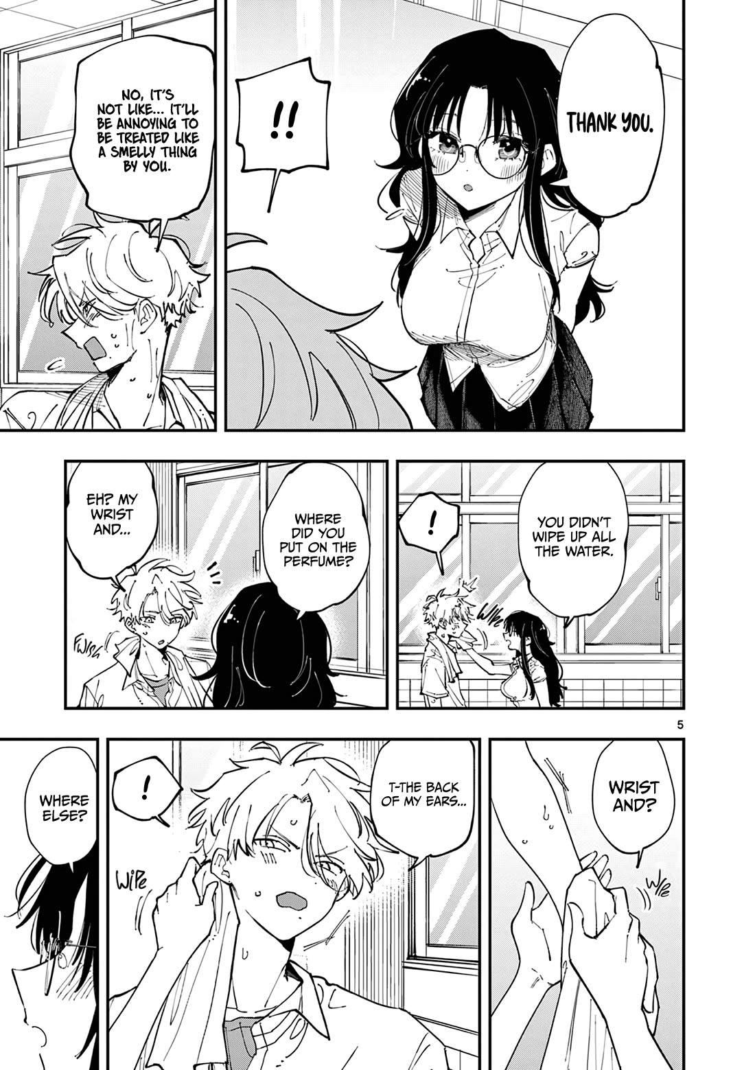 The Person Sitting Next to Me Looking at Me with Perverted Eyes Chapter 13 page 5 - Chapter 13: Perfume