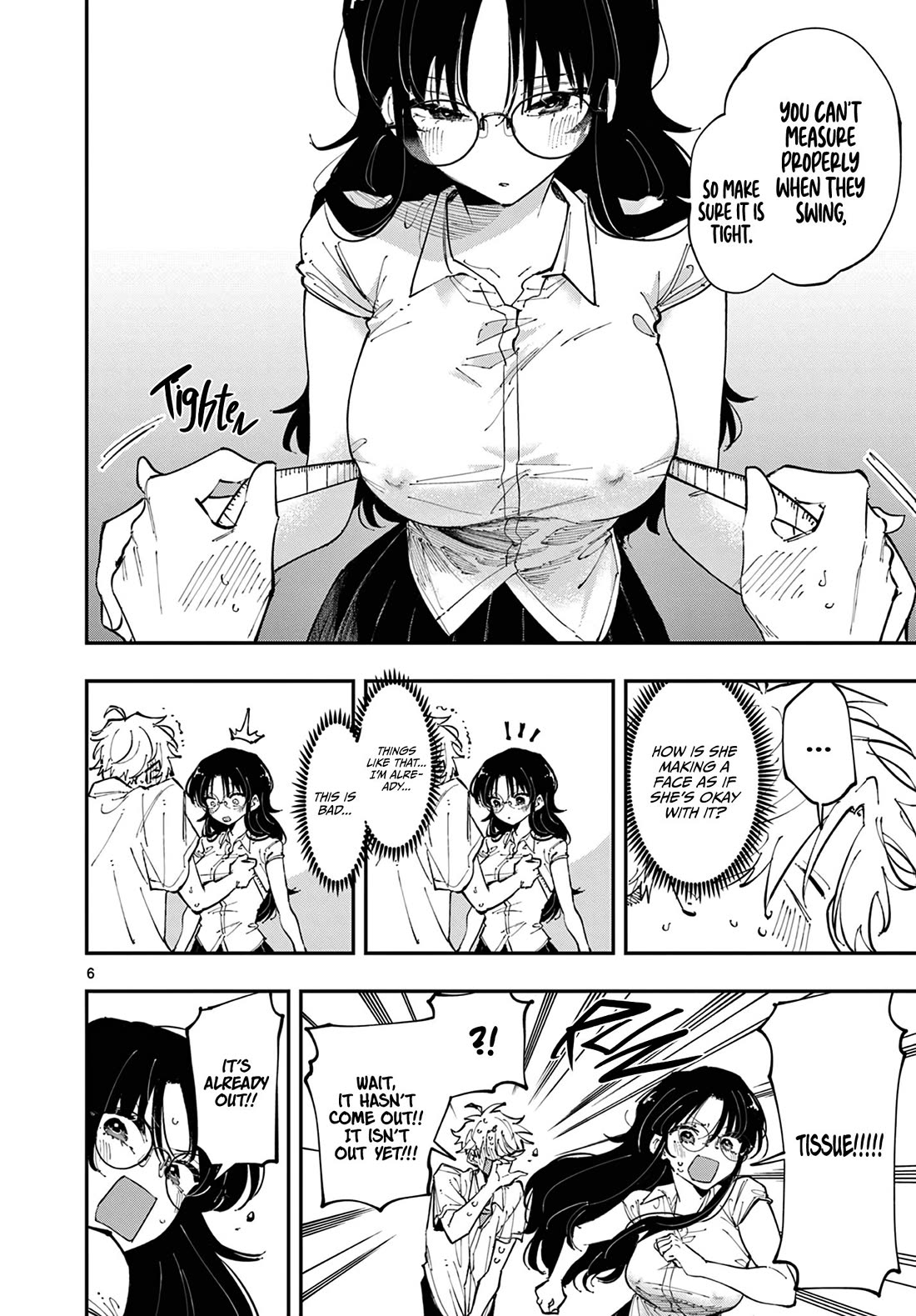 The Person Sitting Next to Me Looking at Me with Perverted Eyes Chapter 14 page 6 - Chapter 14: Taking Measurements