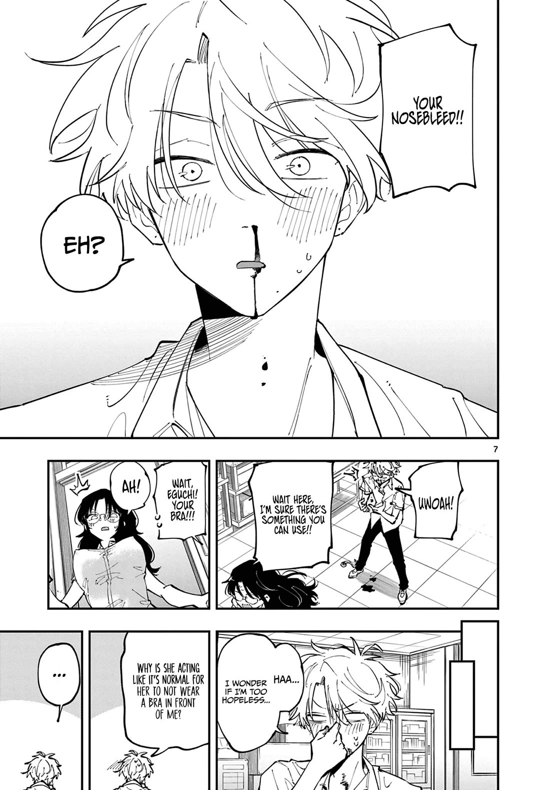 The Person Sitting Next to Me Looking at Me with Perverted Eyes Chapter 14 page 7 - Chapter 14: Taking Measurements