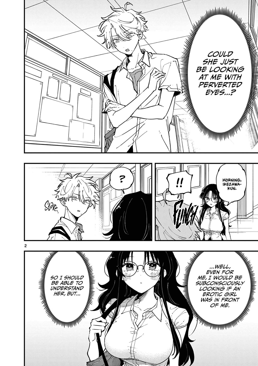 The Person Sitting Next to Me Looking at Me with Perverted Eyes Chapter 15 page 2 - Chapter 15: Conscious