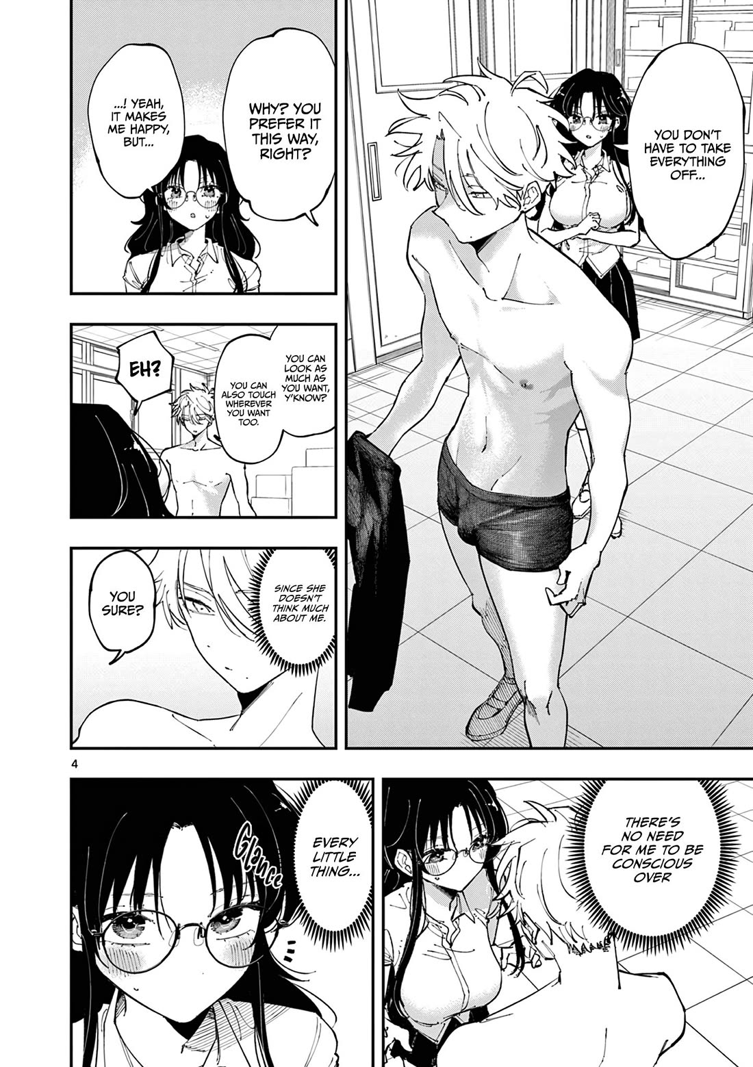The Person Sitting Next to Me Looking at Me with Perverted Eyes Chapter 15 page 4 - Chapter 15: Conscious