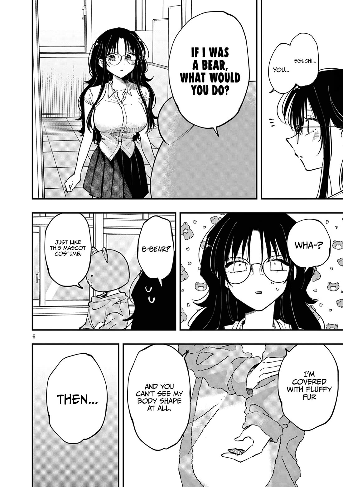 The Person Sitting Next to Me Looking at Me with Perverted Eyes Chapter 15 page 6 - Chapter 15: Conscious