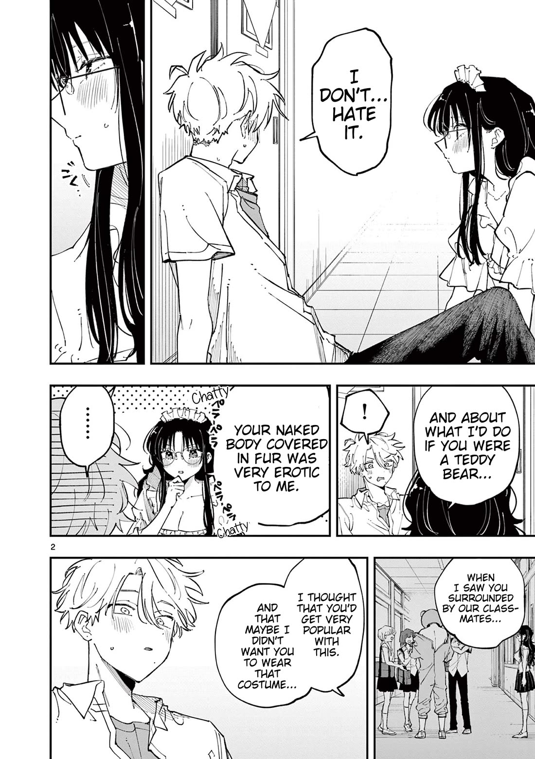 The Person Sitting Next to Me Looking at Me with Perverted Eyes Chapter 17 page 2 - Chapter 17: That Way Of Looking