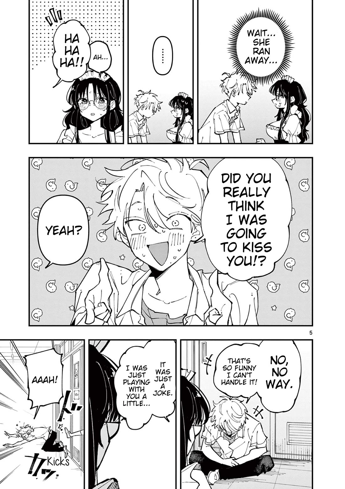 The Person Sitting Next to Me Looking at Me with Perverted Eyes Chapter 17 page 5 - Chapter 17: That Way Of Looking