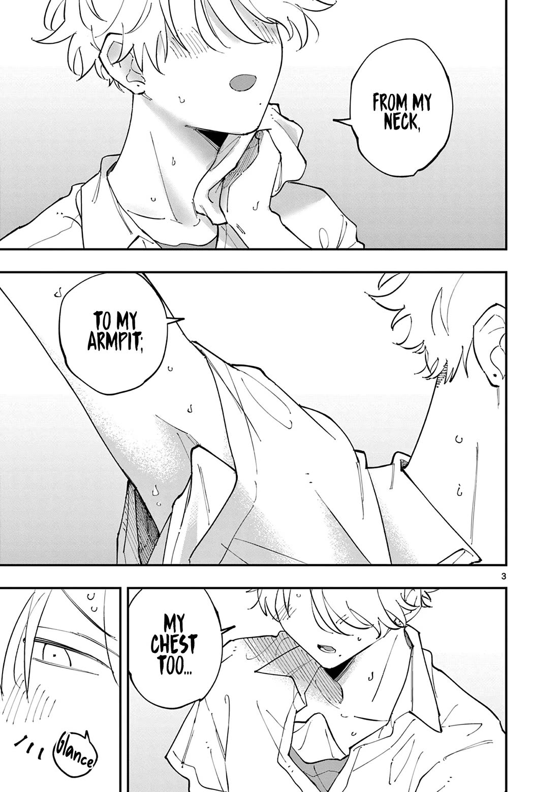 The Person Sitting Next to Me Looking at Me with Perverted Eyes Chapter 18 page 3 - Chapter 18: One Word