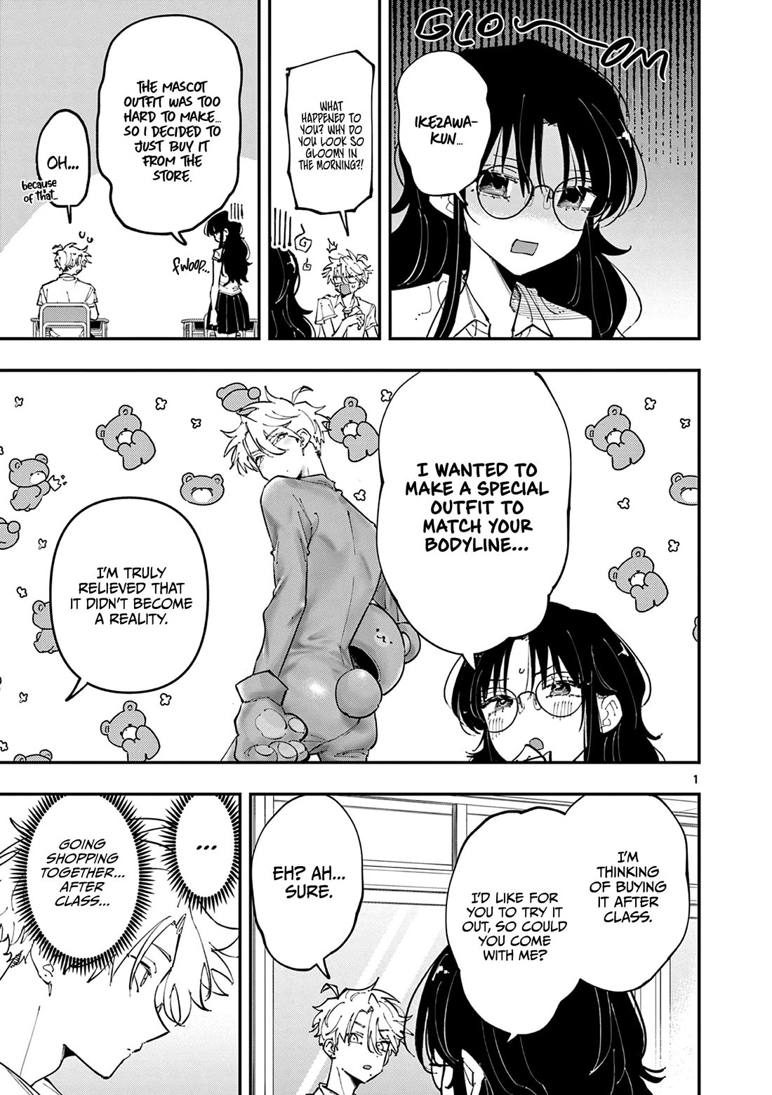 The Person Sitting Next to Me Looking at Me with Perverted Eyes Chapter 19 page 1 - Chapter 19: Taste