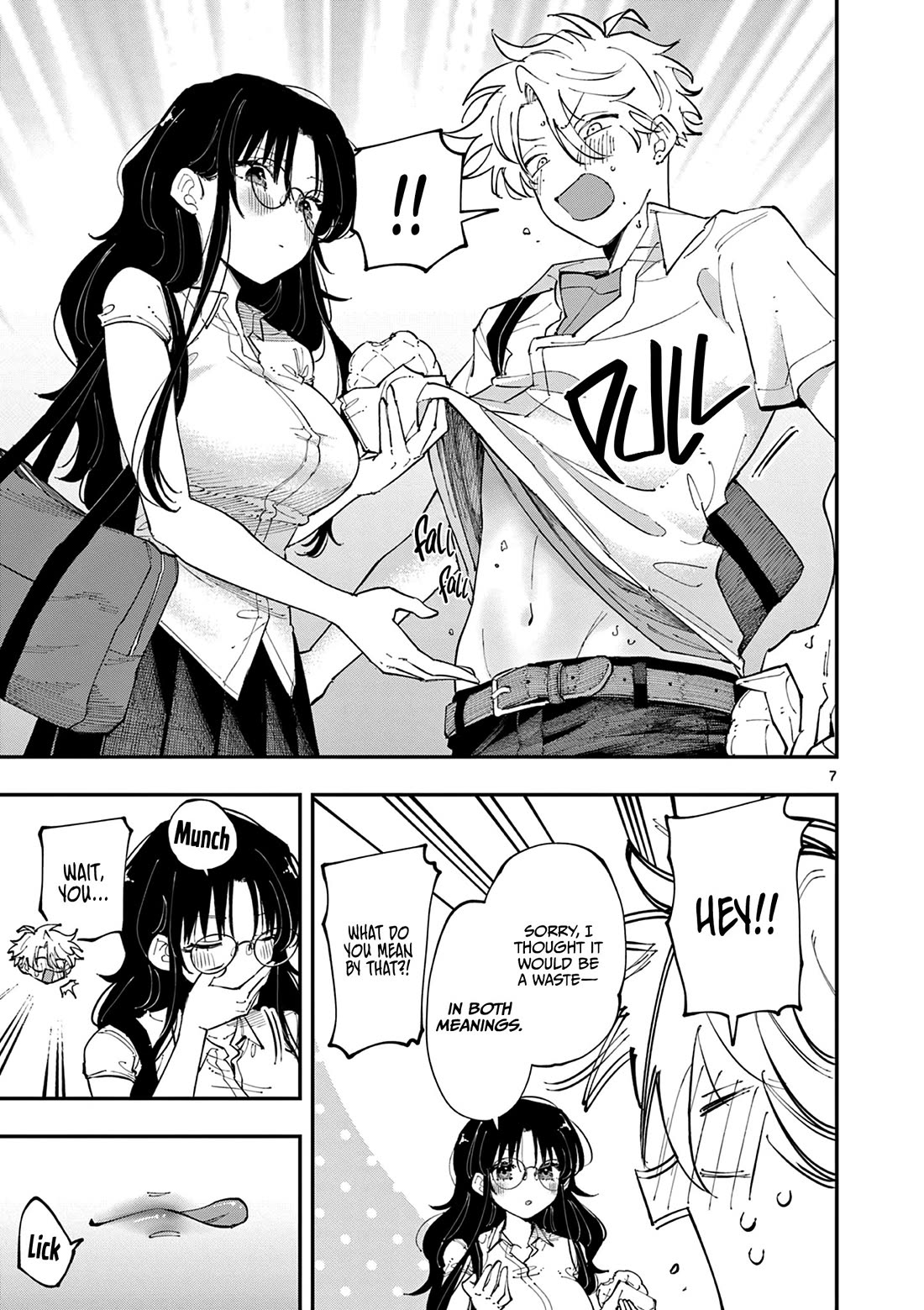 The Person Sitting Next to Me Looking at Me with Perverted Eyes Chapter 19 page 7 - Chapter 19: Taste