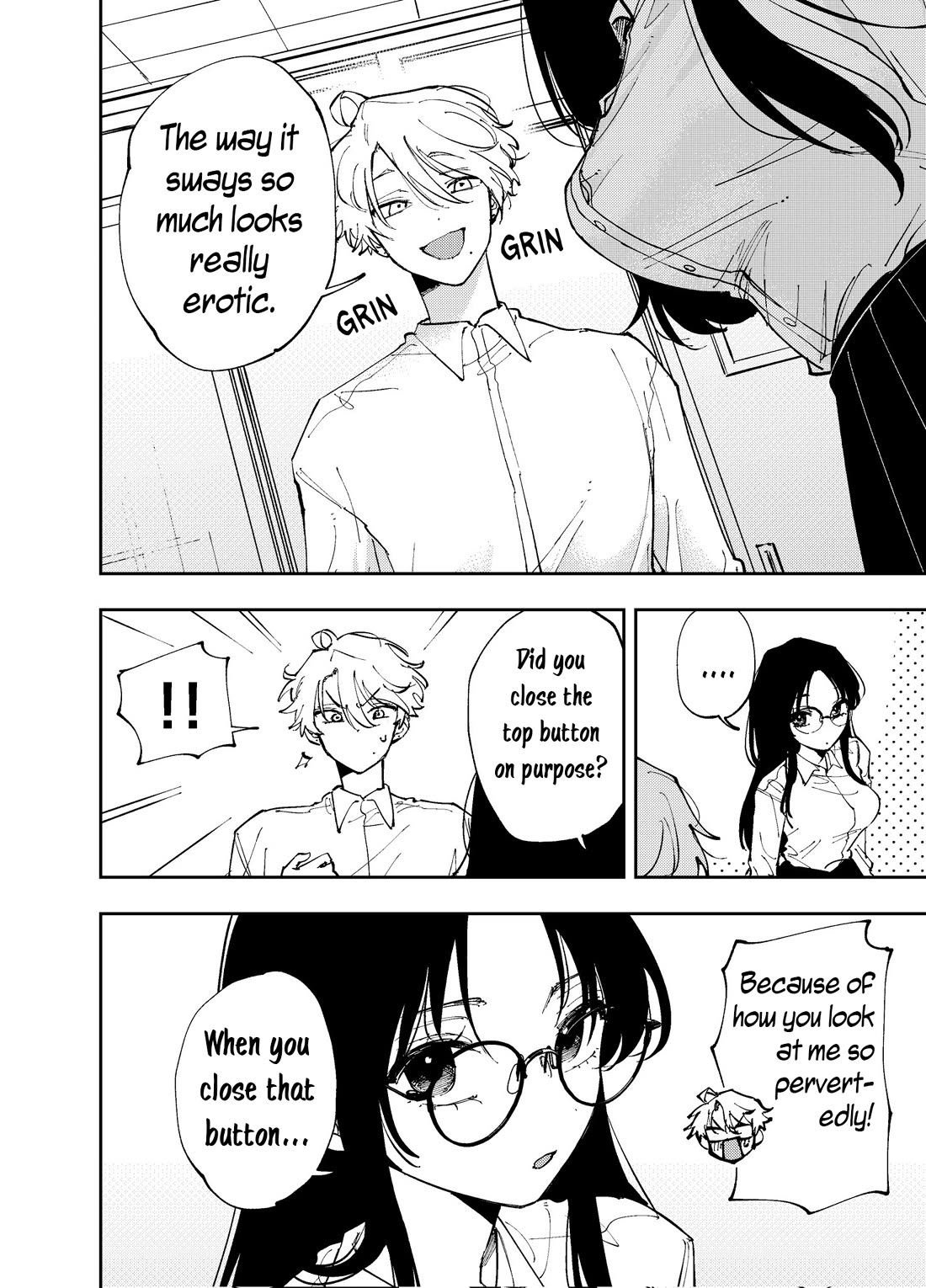 The Person Sitting Next to Me Looking at Me with Perverted Eyes Chapter 2 page 2 - Chapter 2