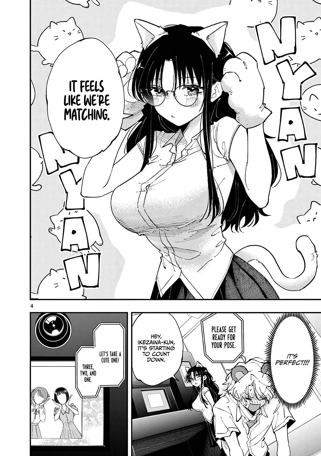 The Person Sitting Next to Me Looking at Me with Perverted Eyes Chapter 20 page 4 - Chapter 20: Couple’s photograph