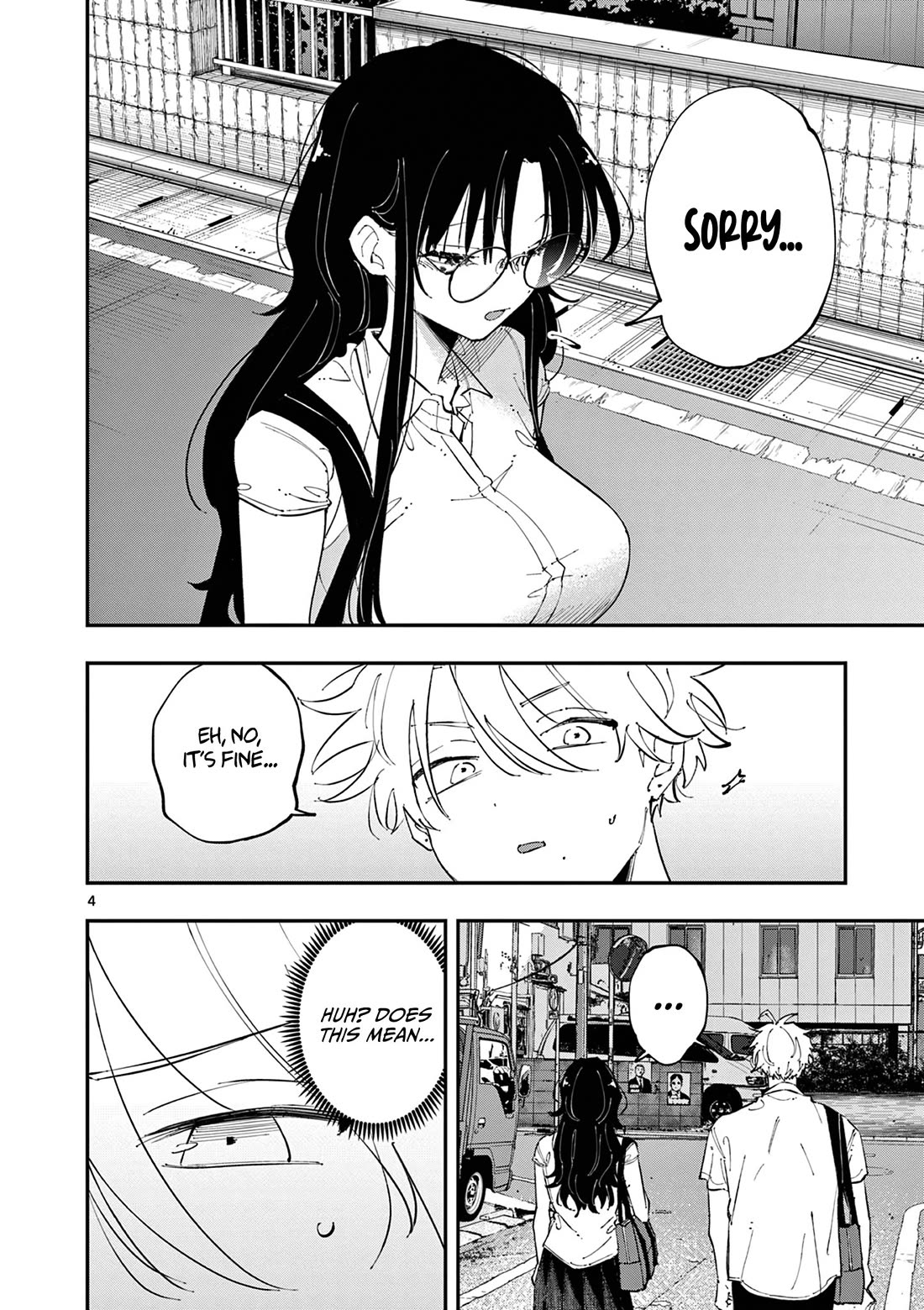 The Person Sitting Next to Me Looking at Me with Perverted Eyes Chapter 21 page 4 - Chapter 21: On the way back