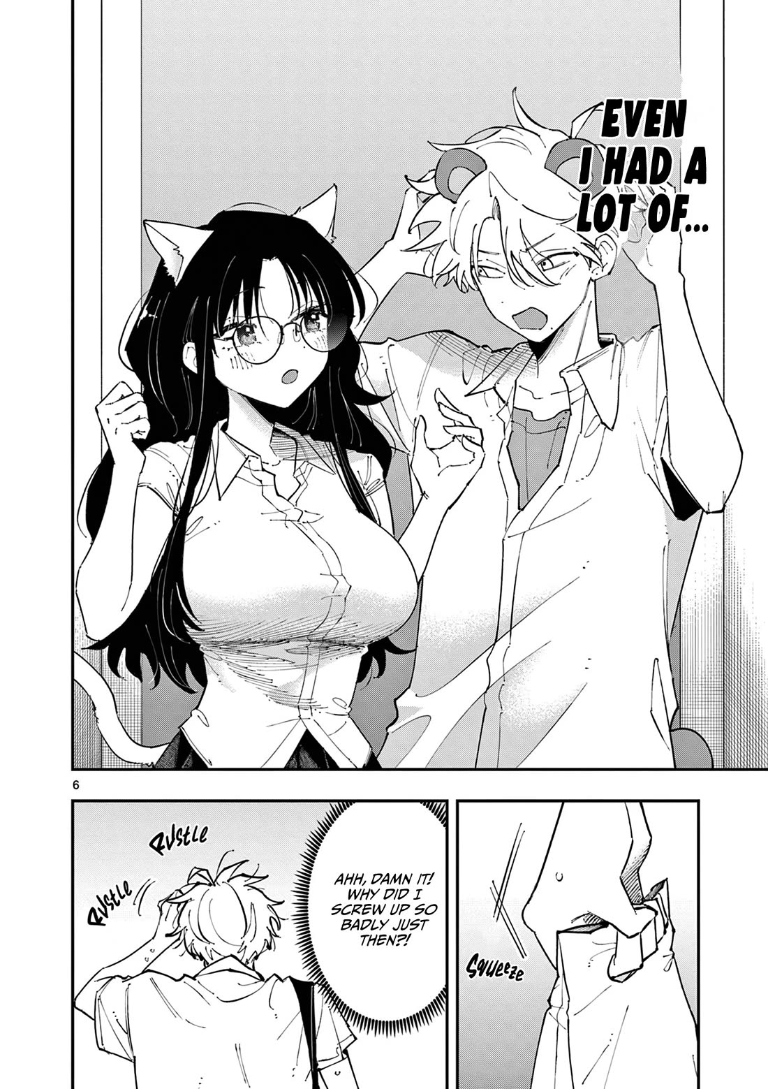 The Person Sitting Next to Me Looking at Me with Perverted Eyes Chapter 21 page 6 - Chapter 21: On the way back