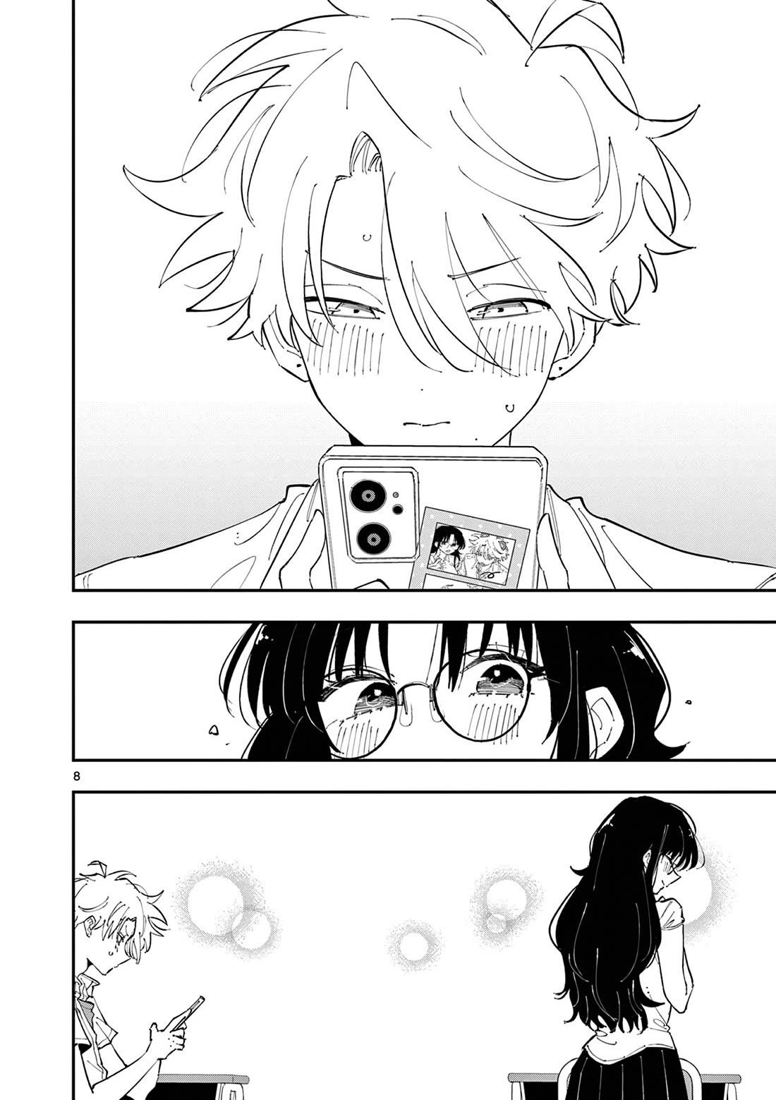 The Person Sitting Next to Me Looking at Me with Perverted Eyes Chapter 21 page 8 - Chapter 21: On the way back