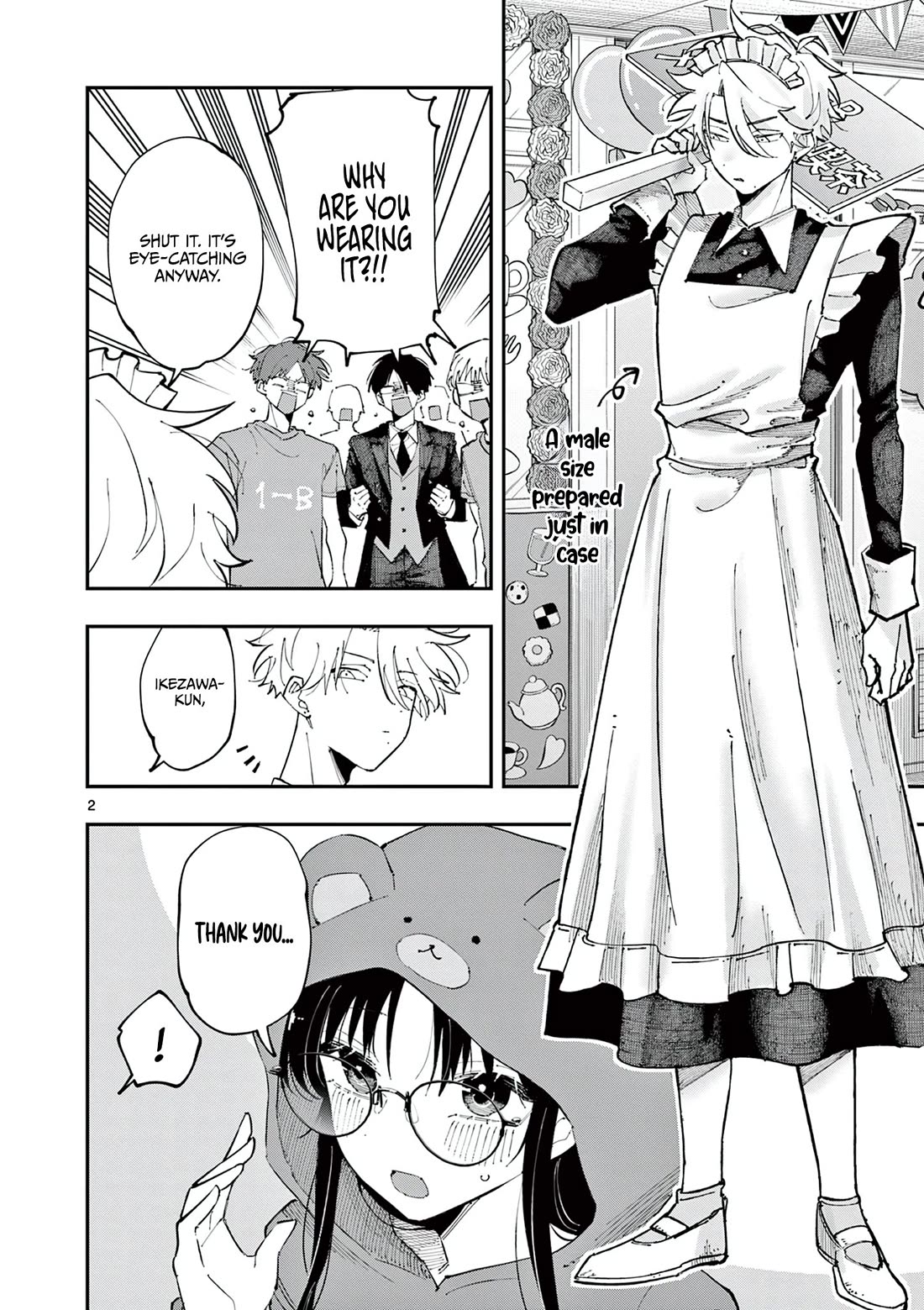 The Person Sitting Next to Me Looking at Me with Perverted Eyes Chapter 22 page 2 - Chapter 22: Reaction