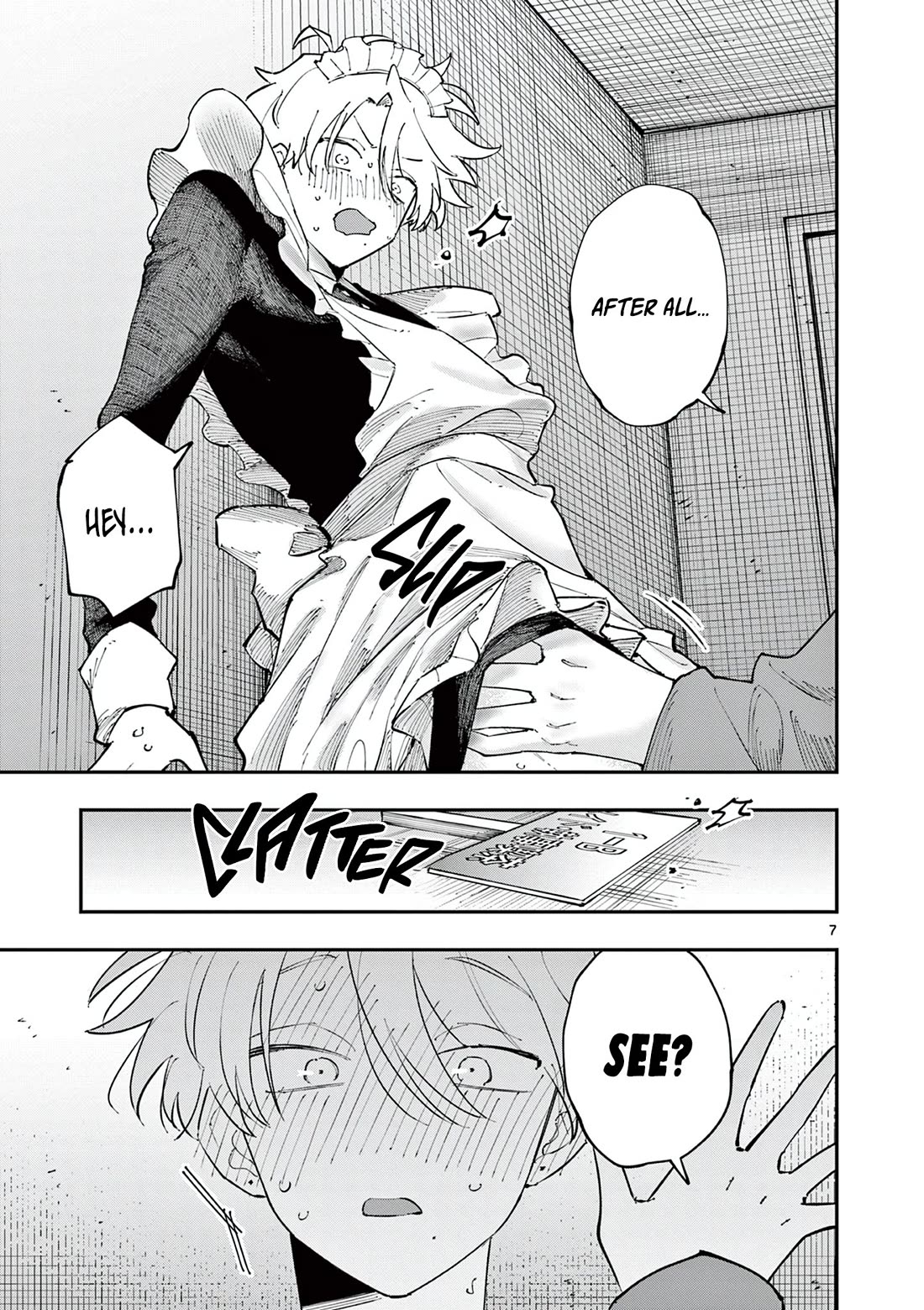 The Person Sitting Next to Me Looking at Me with Perverted Eyes Chapter 22 page 7 - Chapter 22: Reaction