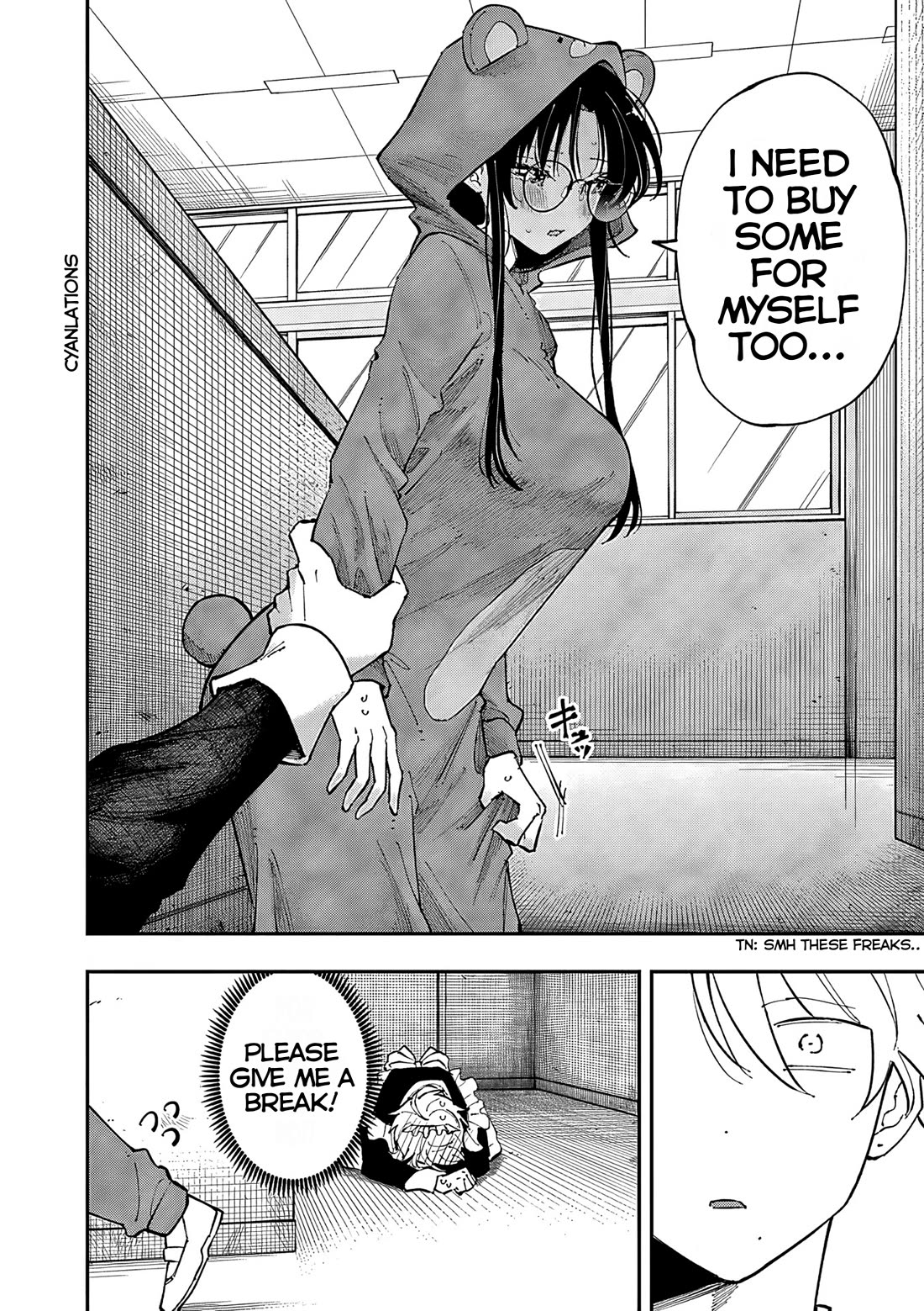 The Person Sitting Next to Me Looking at Me with Perverted Eyes Chapter 23 page 8 - Chapter 23: Do you want me to touch you?