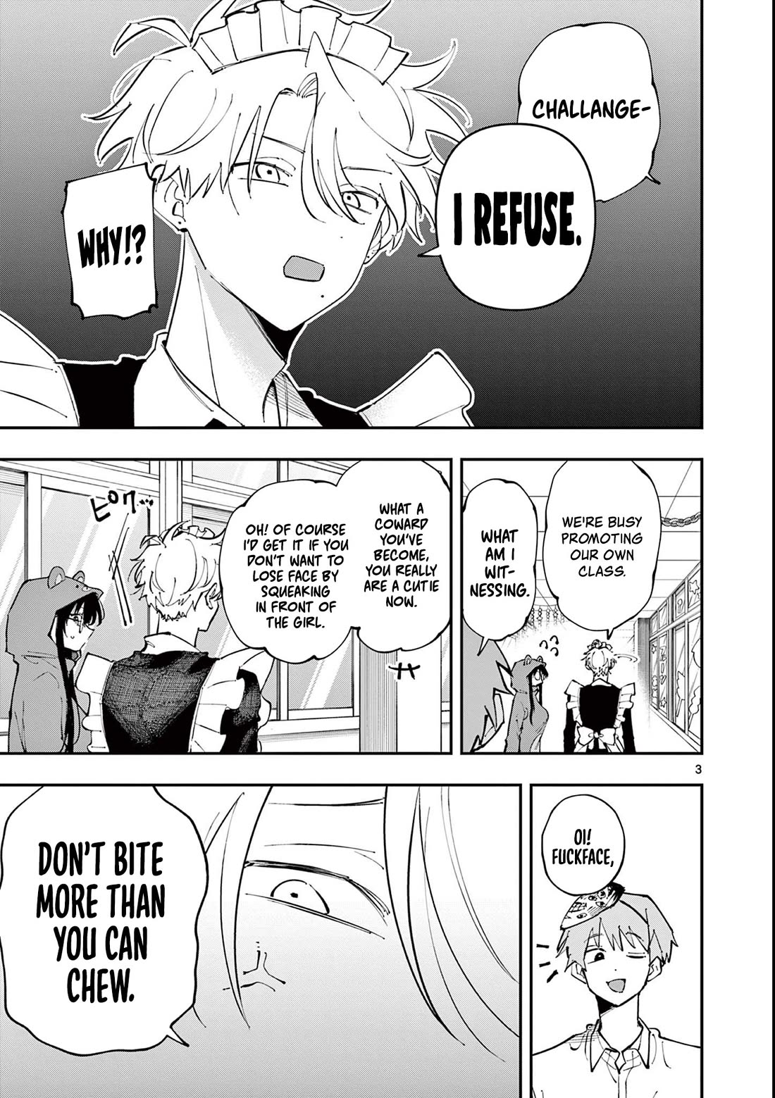 The Person Sitting Next to Me Looking at Me with Perverted Eyes Chapter 24 page 3 - Chapter 24