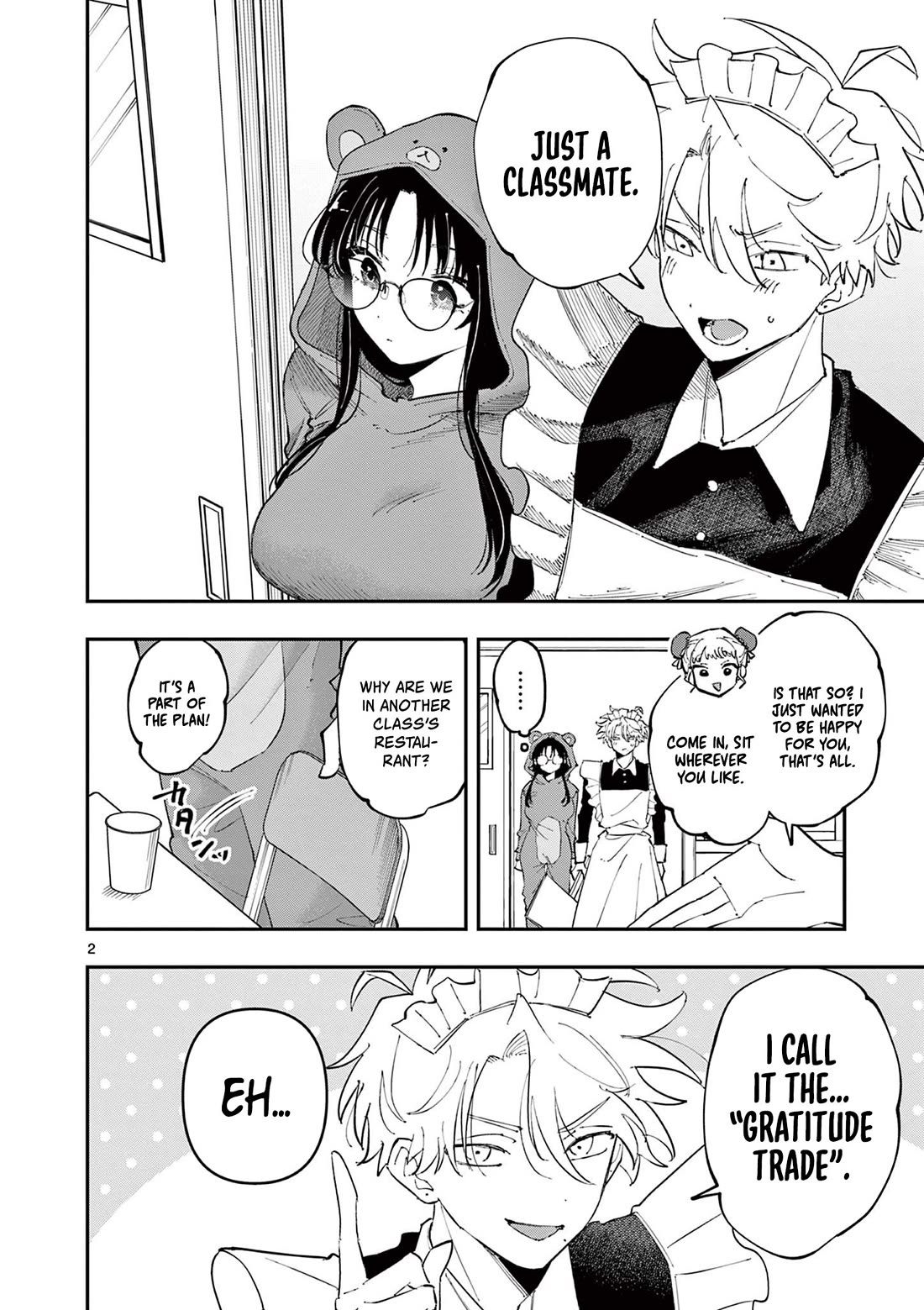 The Person Sitting Next to Me Looking at Me with Perverted Eyes Chapter 27 page 2 - Chapter 27
