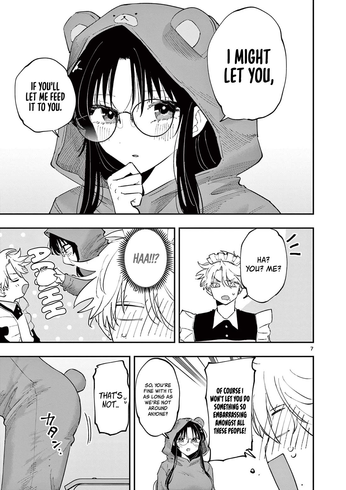 The Person Sitting Next to Me Looking at Me with Perverted Eyes Chapter 27 page 7 - Chapter 27