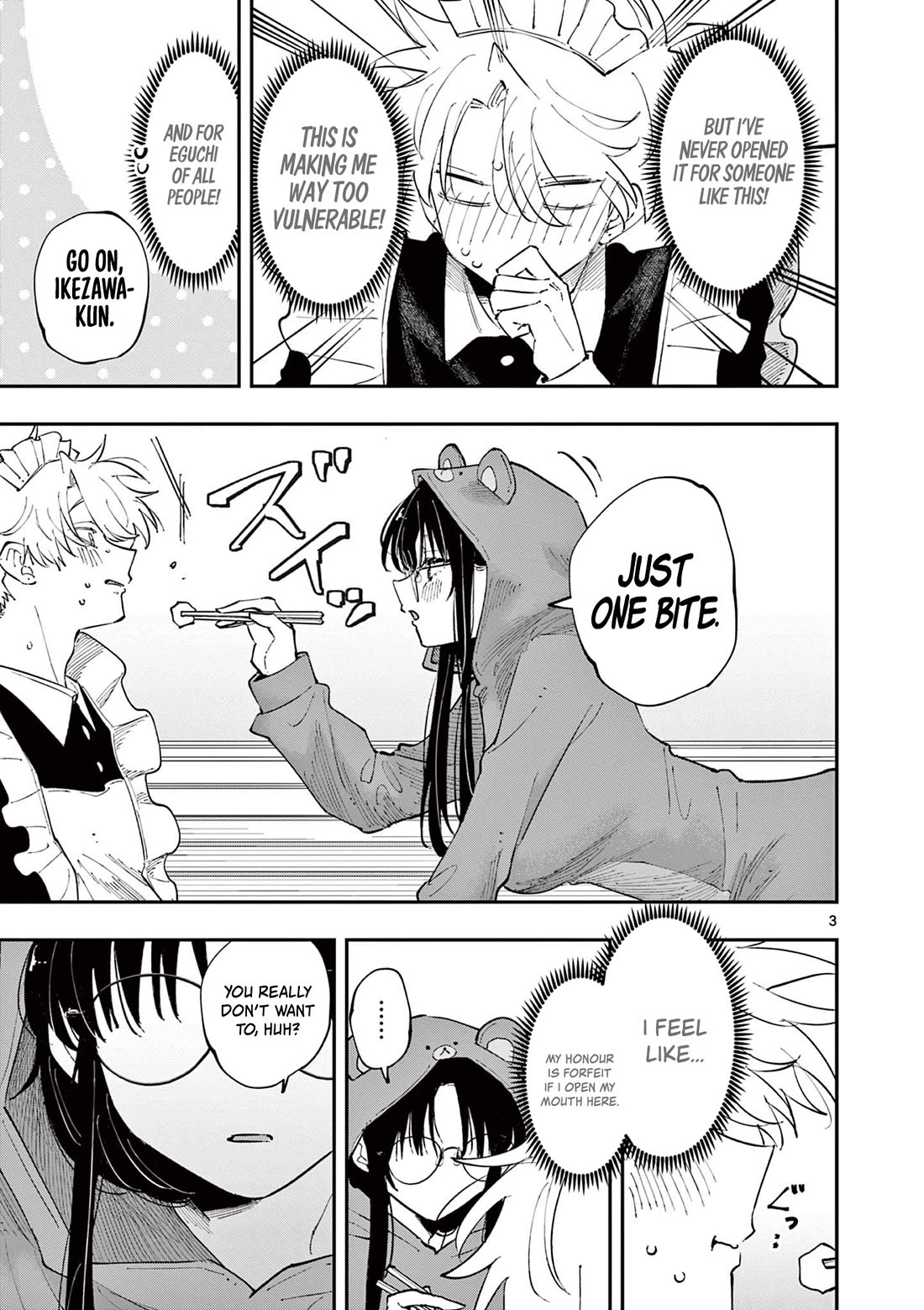 The Person Sitting Next to Me Looking at Me with Perverted Eyes Chapter 28 page 3 - Chapter 28