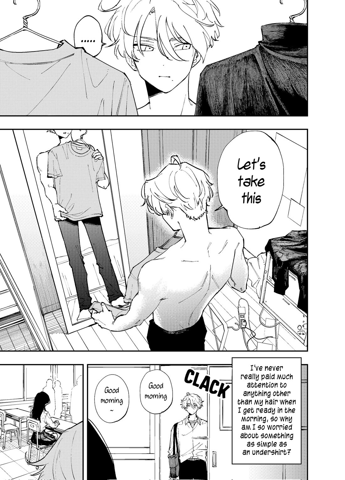 The Person Sitting Next to Me Looking at Me with Perverted Eyes Chapter 3 page 1 - Chapter 3