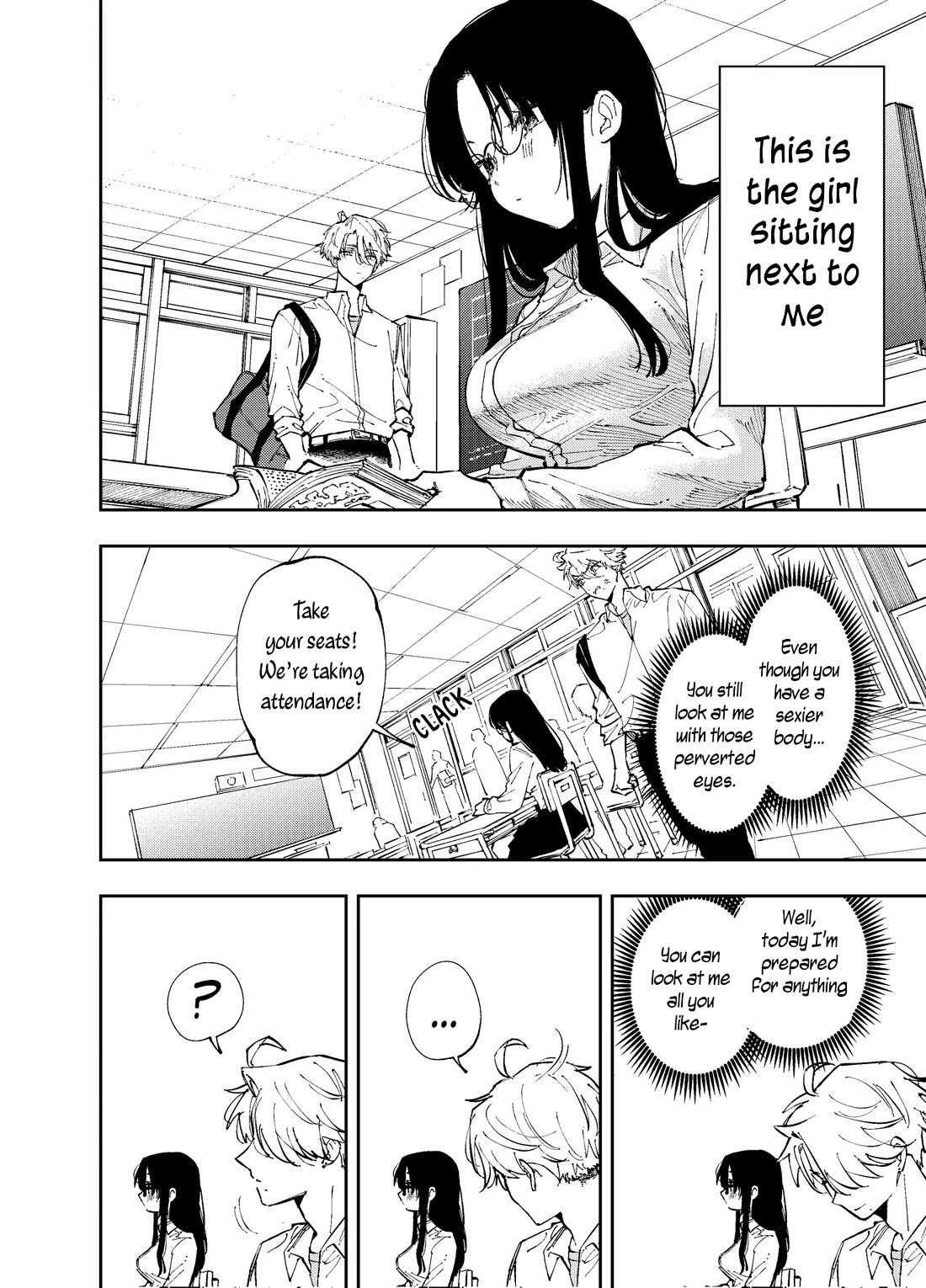 The Person Sitting Next to Me Looking at Me with Perverted Eyes Chapter 3 page 2 - Chapter 3