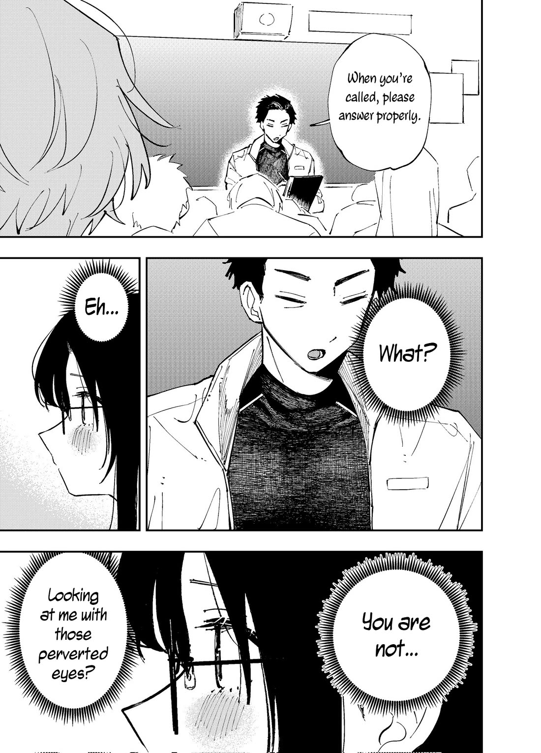 The Person Sitting Next to Me Looking at Me with Perverted Eyes Chapter 3 page 3 - Chapter 3