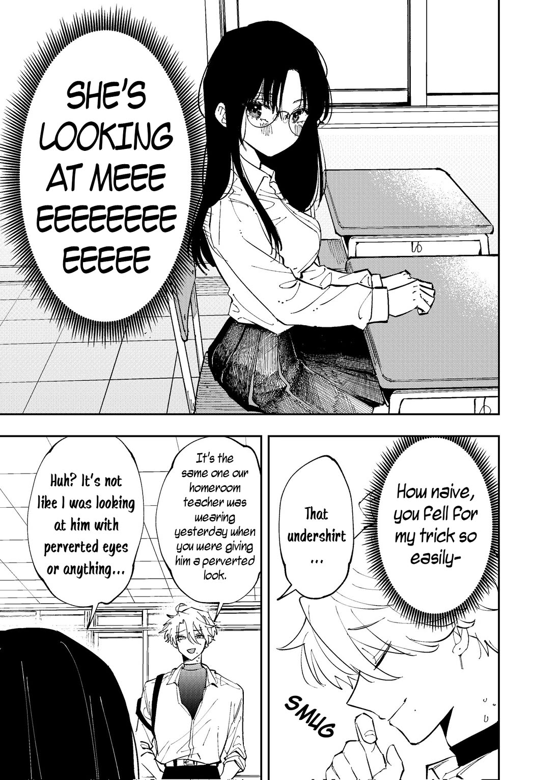 The Person Sitting Next to Me Looking at Me with Perverted Eyes Chapter 3 page 7 - Chapter 3