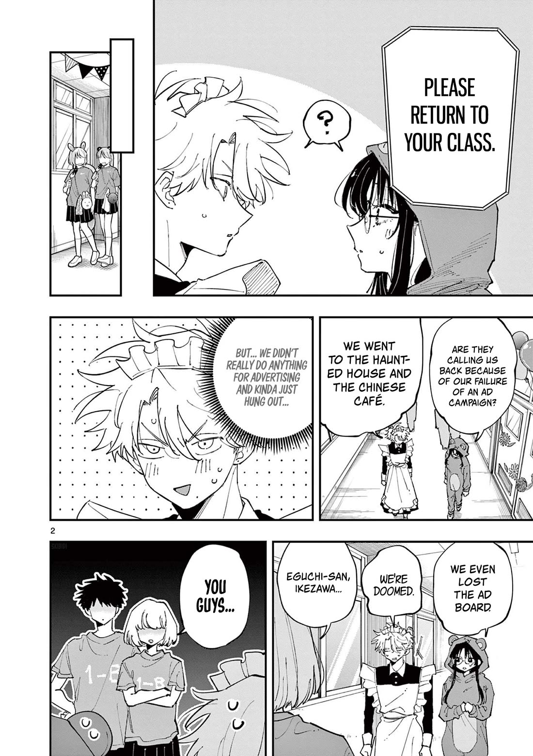 The Person Sitting Next to Me Looking at Me with Perverted Eyes Chapter 30 page 2 - Chapter 30