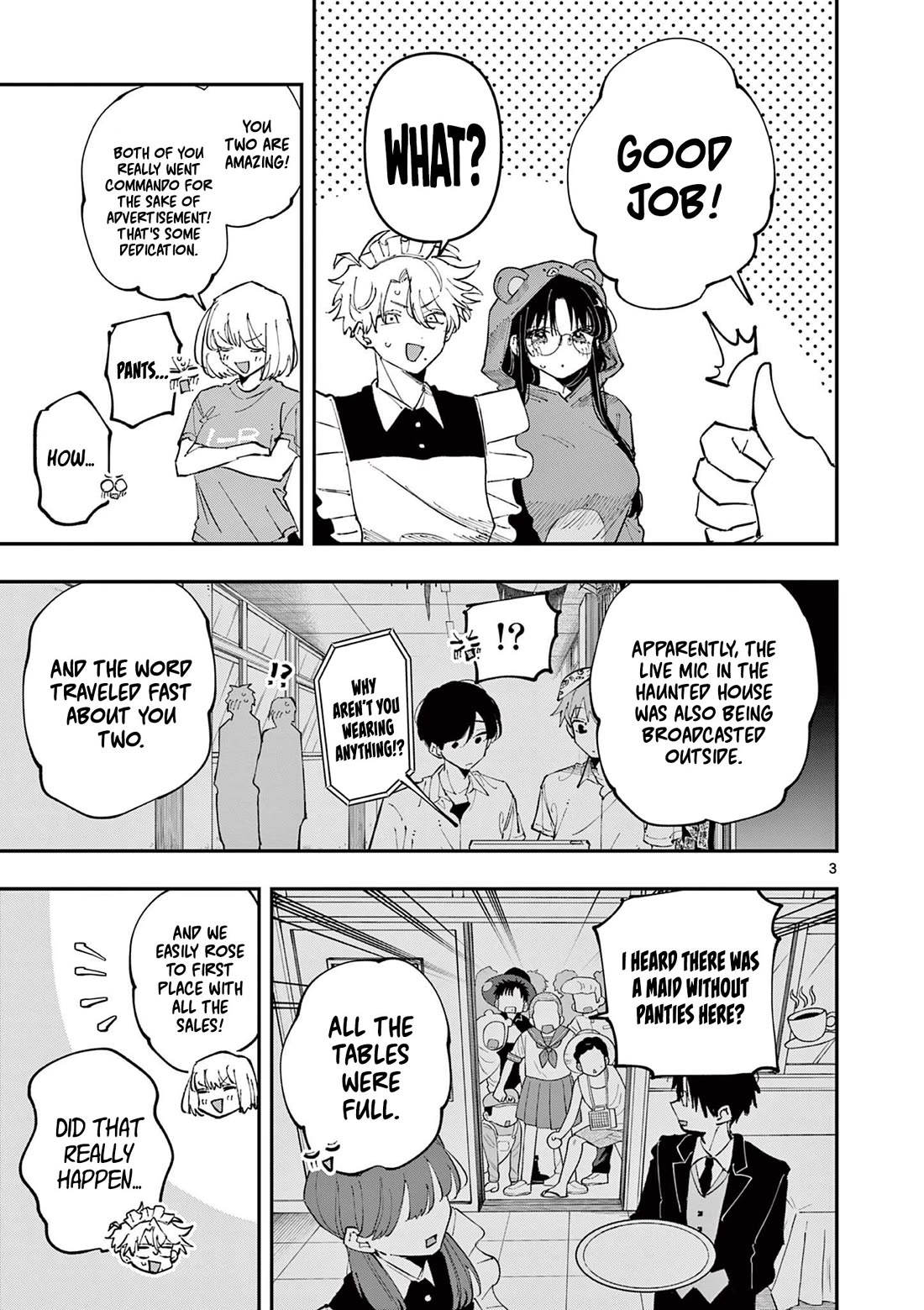 The Person Sitting Next to Me Looking at Me with Perverted Eyes Chapter 30 page 3 - Chapter 30