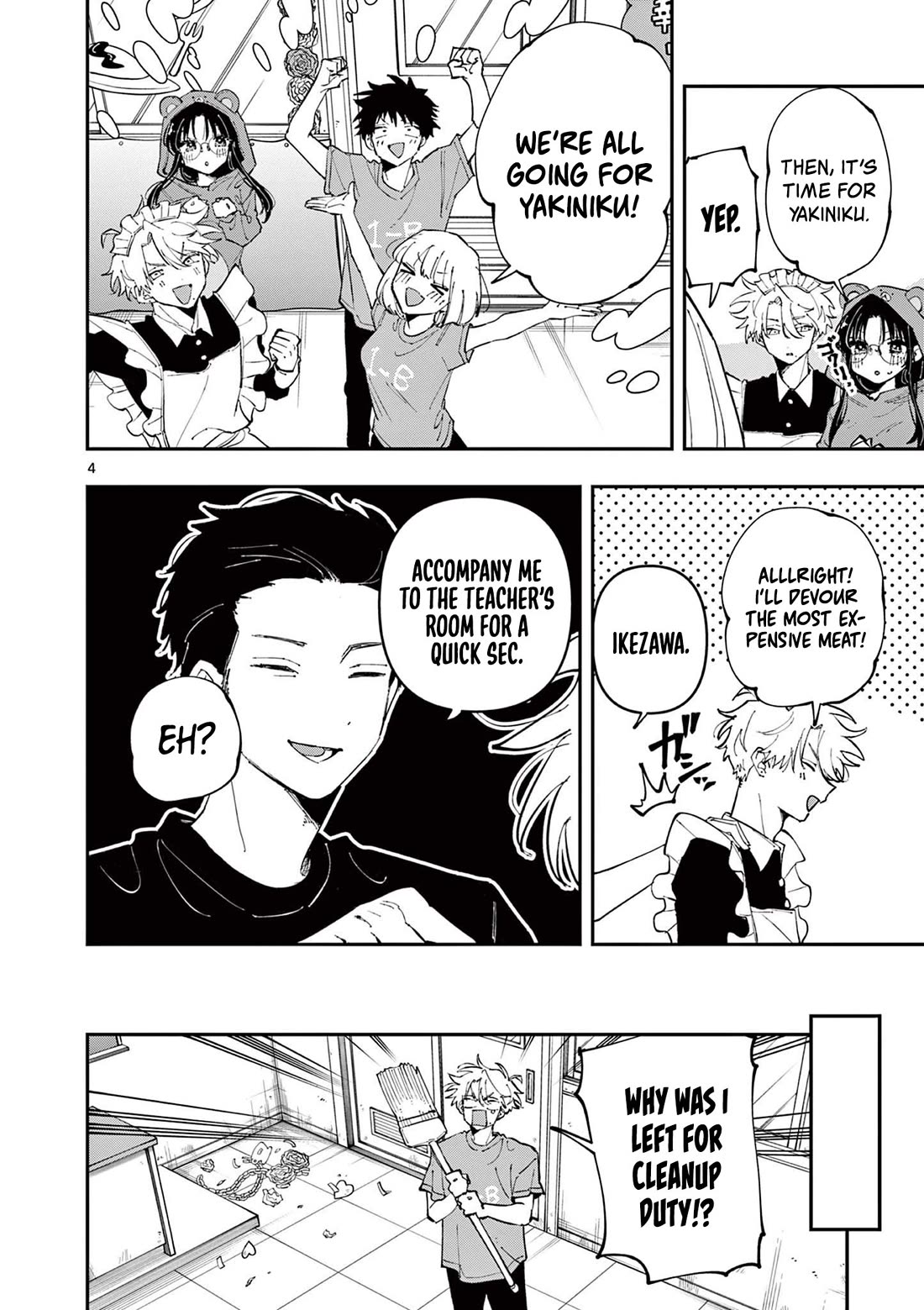 The Person Sitting Next to Me Looking at Me with Perverted Eyes Chapter 30 page 4 - Chapter 30
