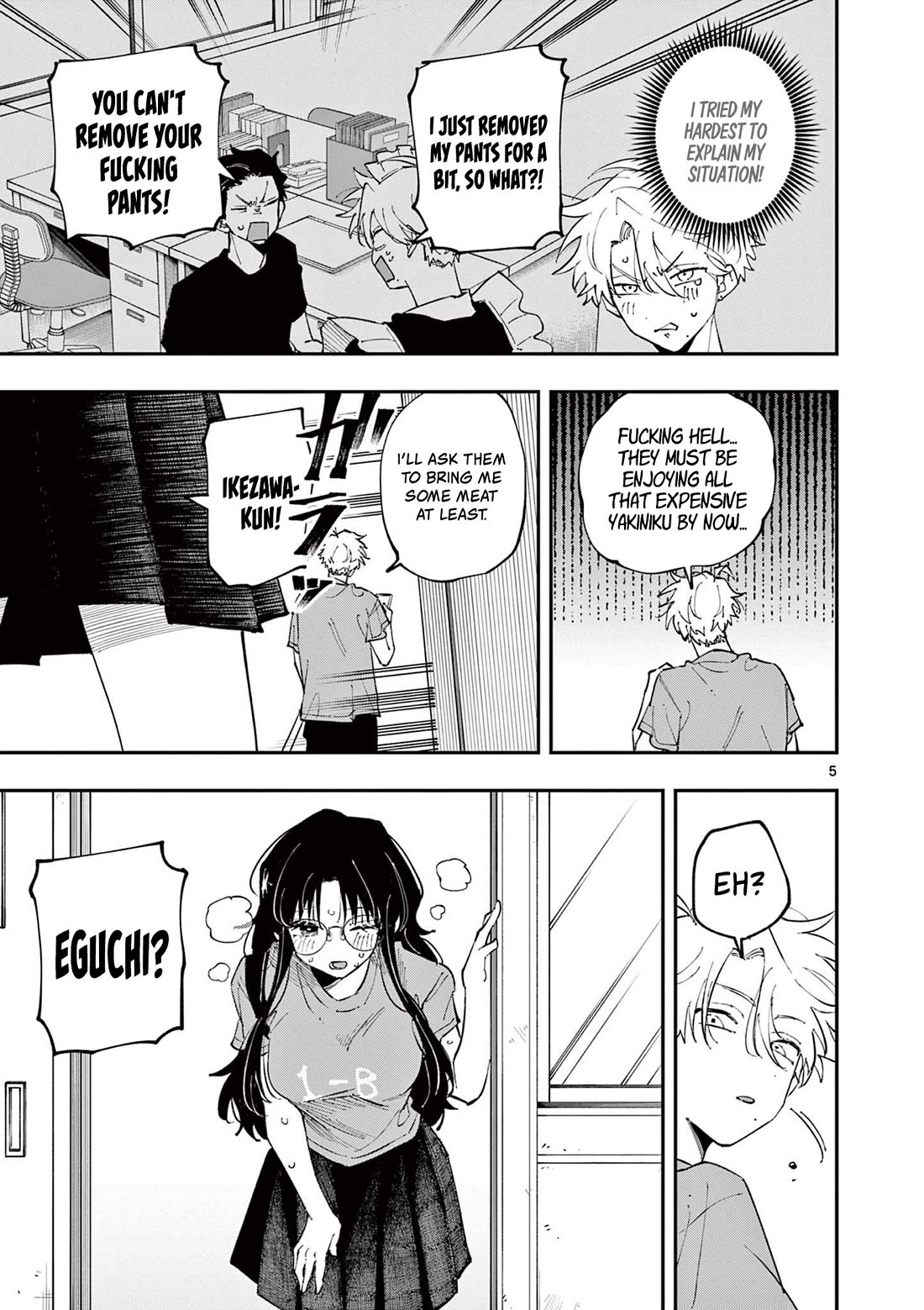 The Person Sitting Next to Me Looking at Me with Perverted Eyes Chapter 30 page 5 - Chapter 30