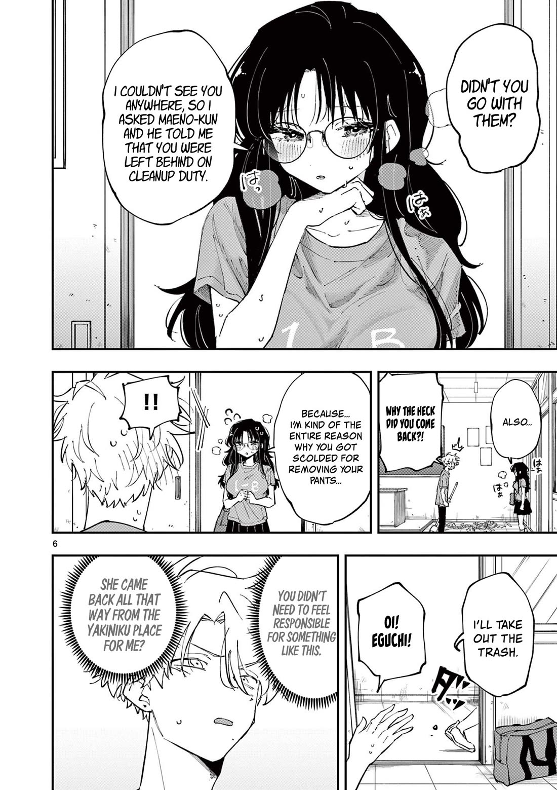 The Person Sitting Next to Me Looking at Me with Perverted Eyes Chapter 30 page 6 - Chapter 30