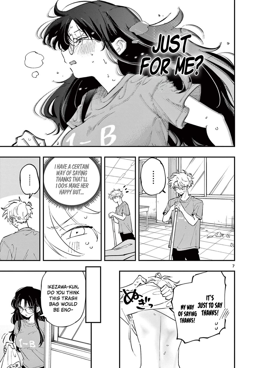 The Person Sitting Next to Me Looking at Me with Perverted Eyes Chapter 30 page 7 - Chapter 30