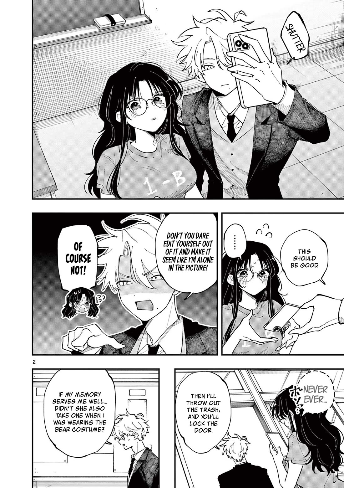 The Person Sitting Next to Me Looking at Me with Perverted Eyes Chapter 32 page 2 - Chapter 32