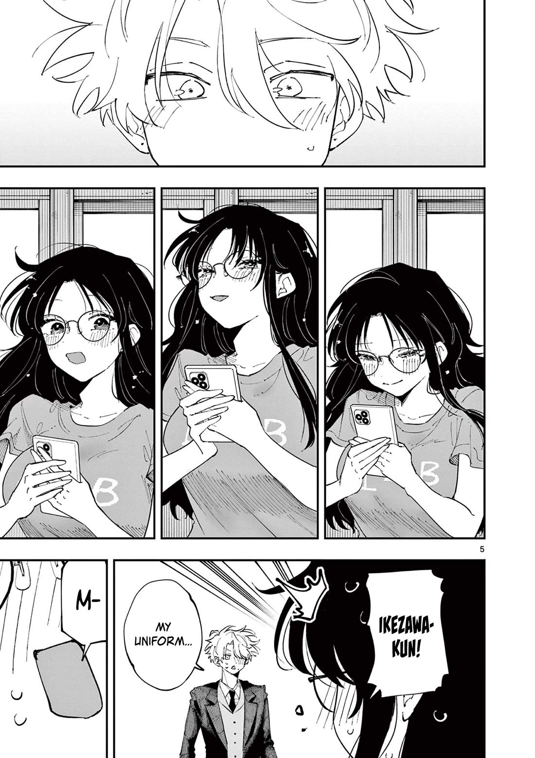 The Person Sitting Next to Me Looking at Me with Perverted Eyes Chapter 32 page 5 - Chapter 32