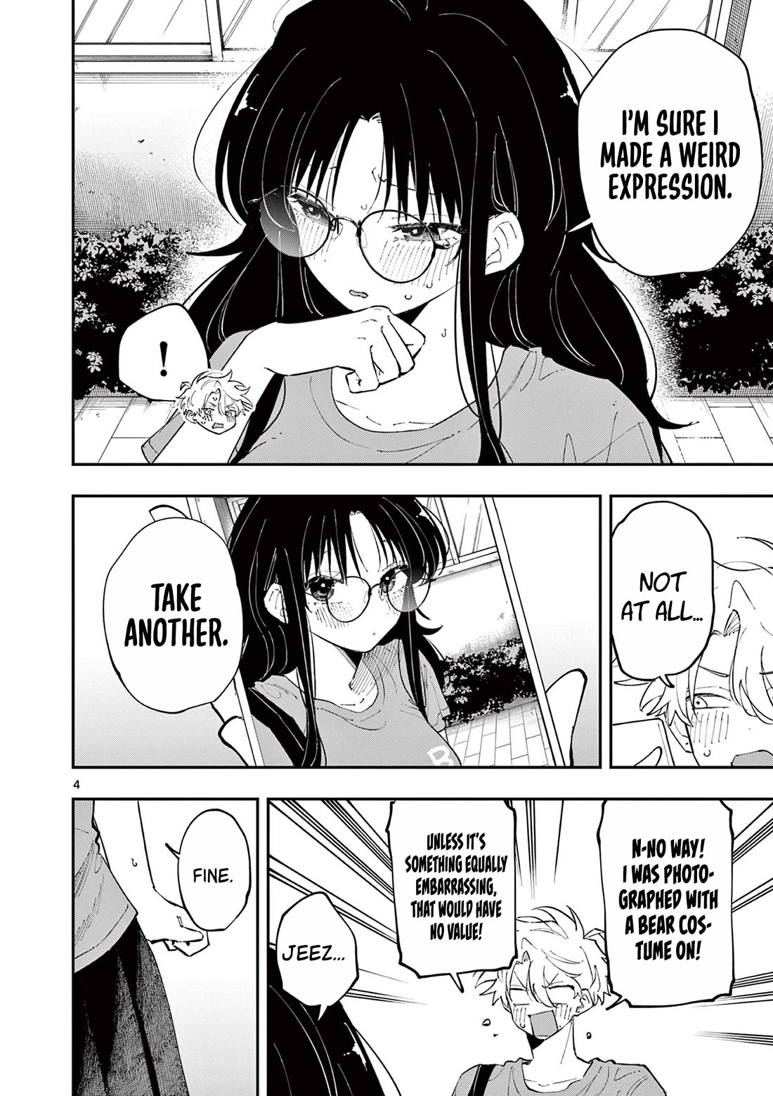 The Person Sitting Next to Me Looking at Me with Perverted Eyes Chapter 33 page 4 - Chapter 33