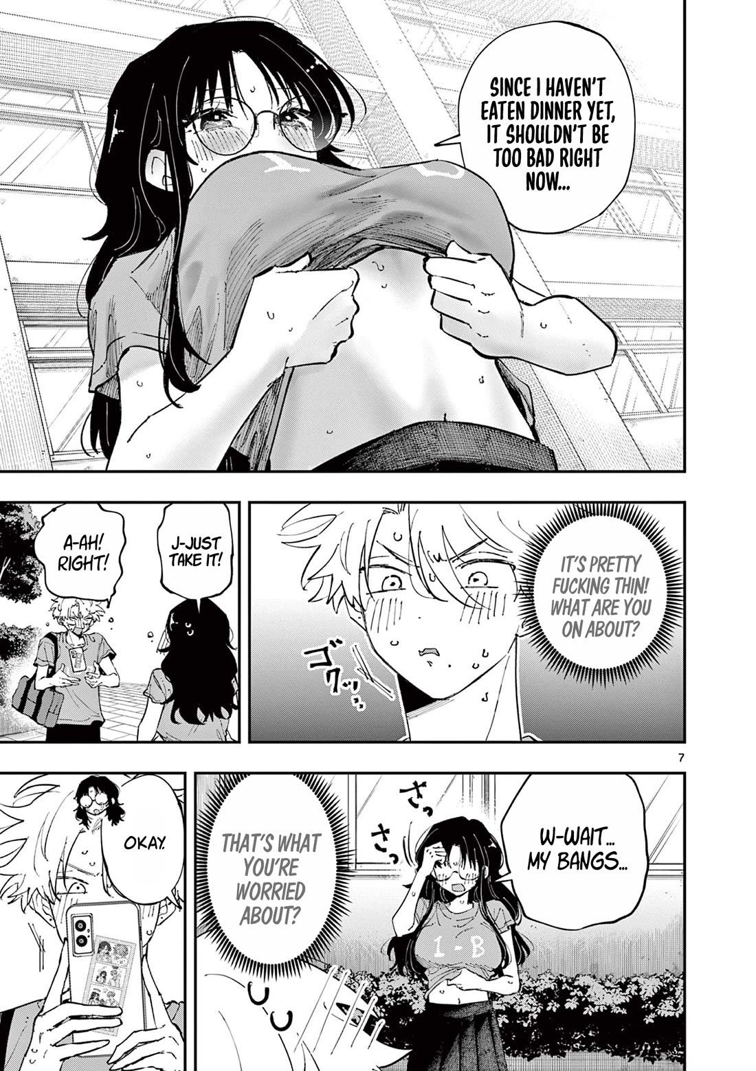 The Person Sitting Next to Me Looking at Me with Perverted Eyes Chapter 33 page 7 - Chapter 33
