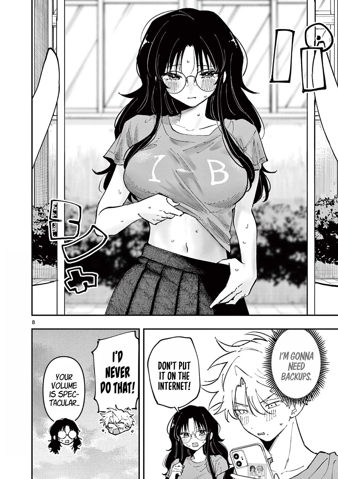 The Person Sitting Next to Me Looking at Me with Perverted Eyes Chapter 33 page 8 - Chapter 33