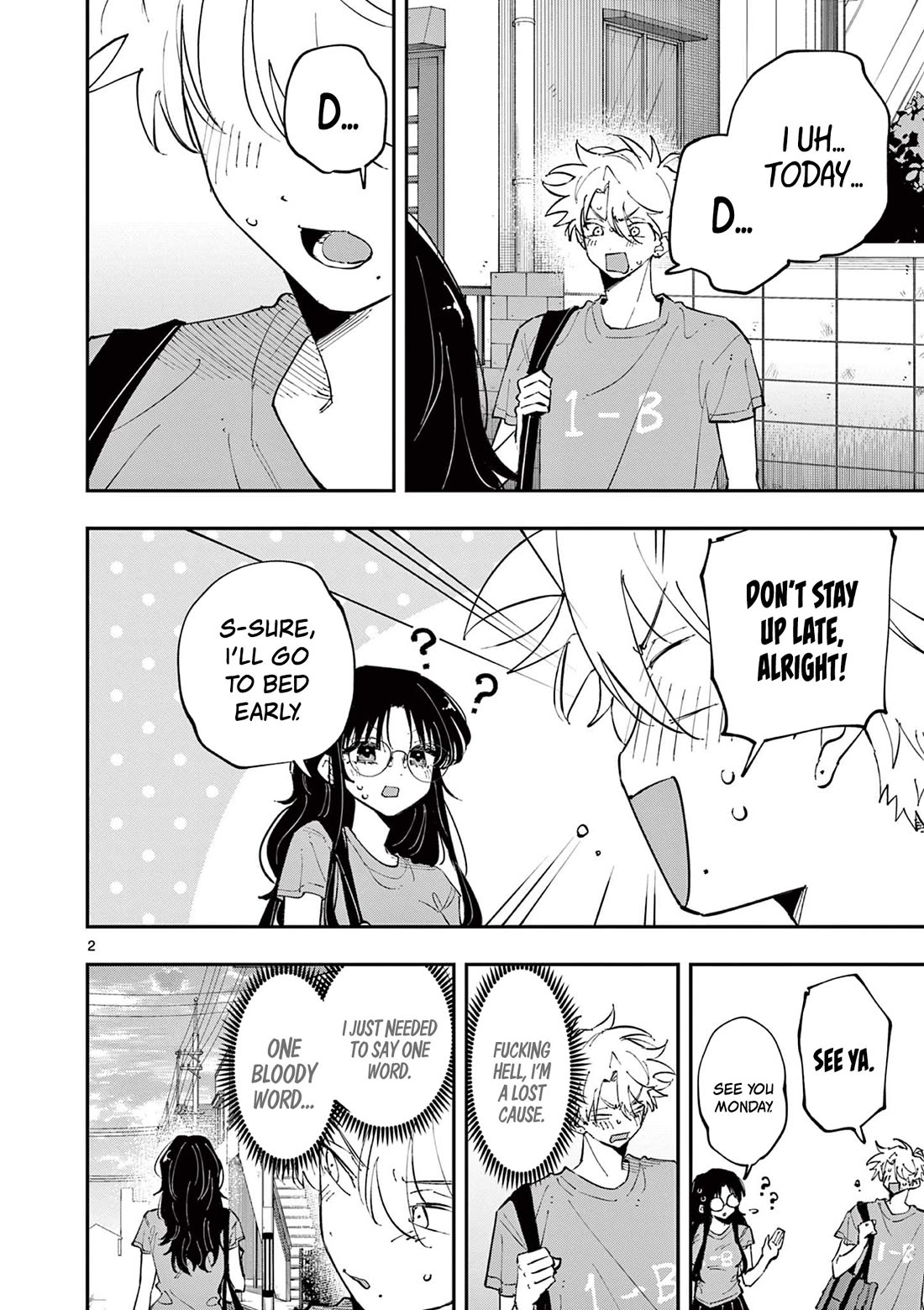The Person Sitting Next to Me Looking at Me with Perverted Eyes Chapter 34 page 2 - Chapter 34
