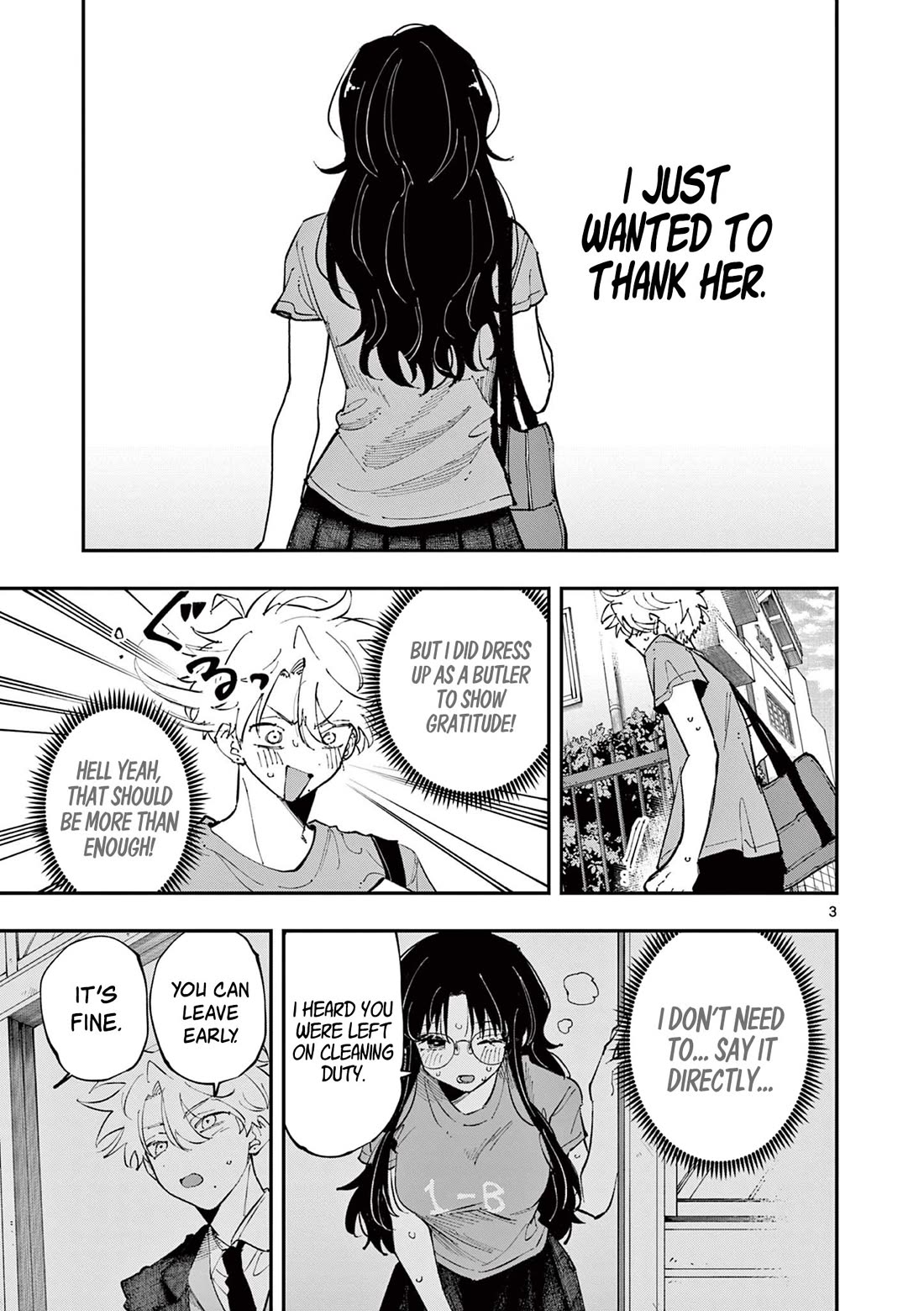The Person Sitting Next to Me Looking at Me with Perverted Eyes Chapter 34 page 3 - Chapter 34