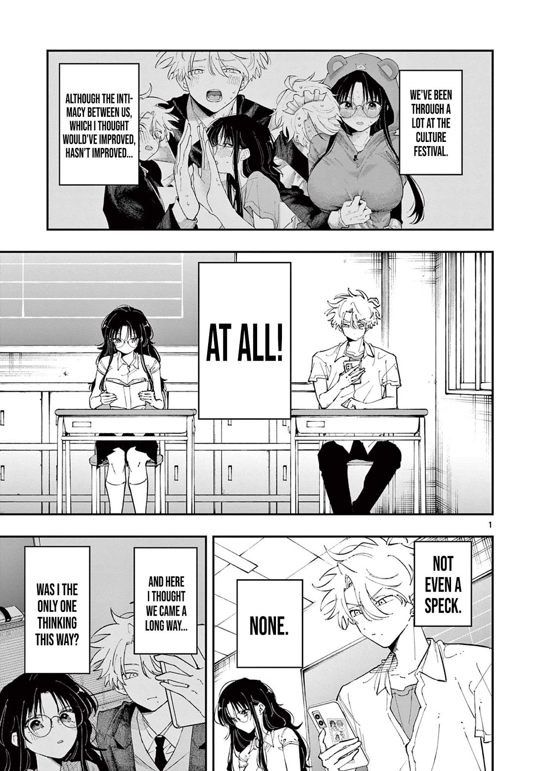 The Person Sitting Next to Me Looking at Me with Perverted Eyes Chapter 35 page 1 - Chapter 35