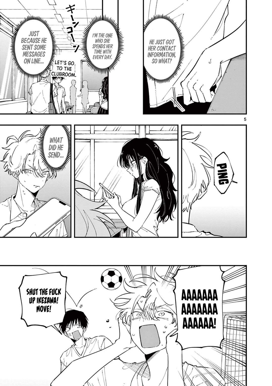 The Person Sitting Next to Me Looking at Me with Perverted Eyes Chapter 35 page 5 - Chapter 35