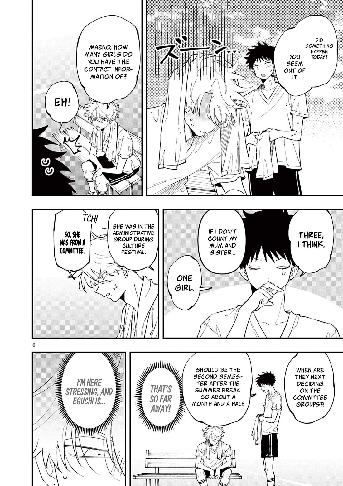 The Person Sitting Next to Me Looking at Me with Perverted Eyes Chapter 35 page 6 - Chapter 35